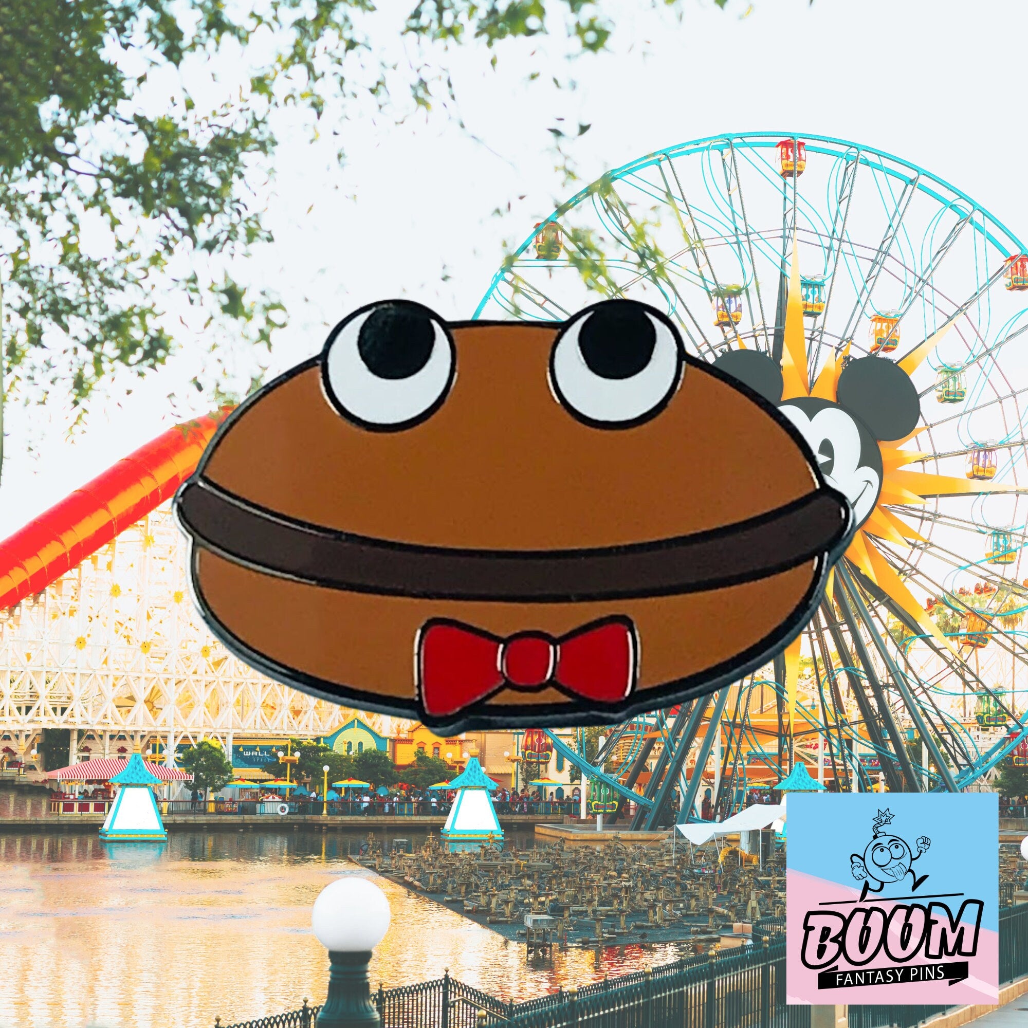 Pin – Burger from Disney Fantasy – Disney Fantasy