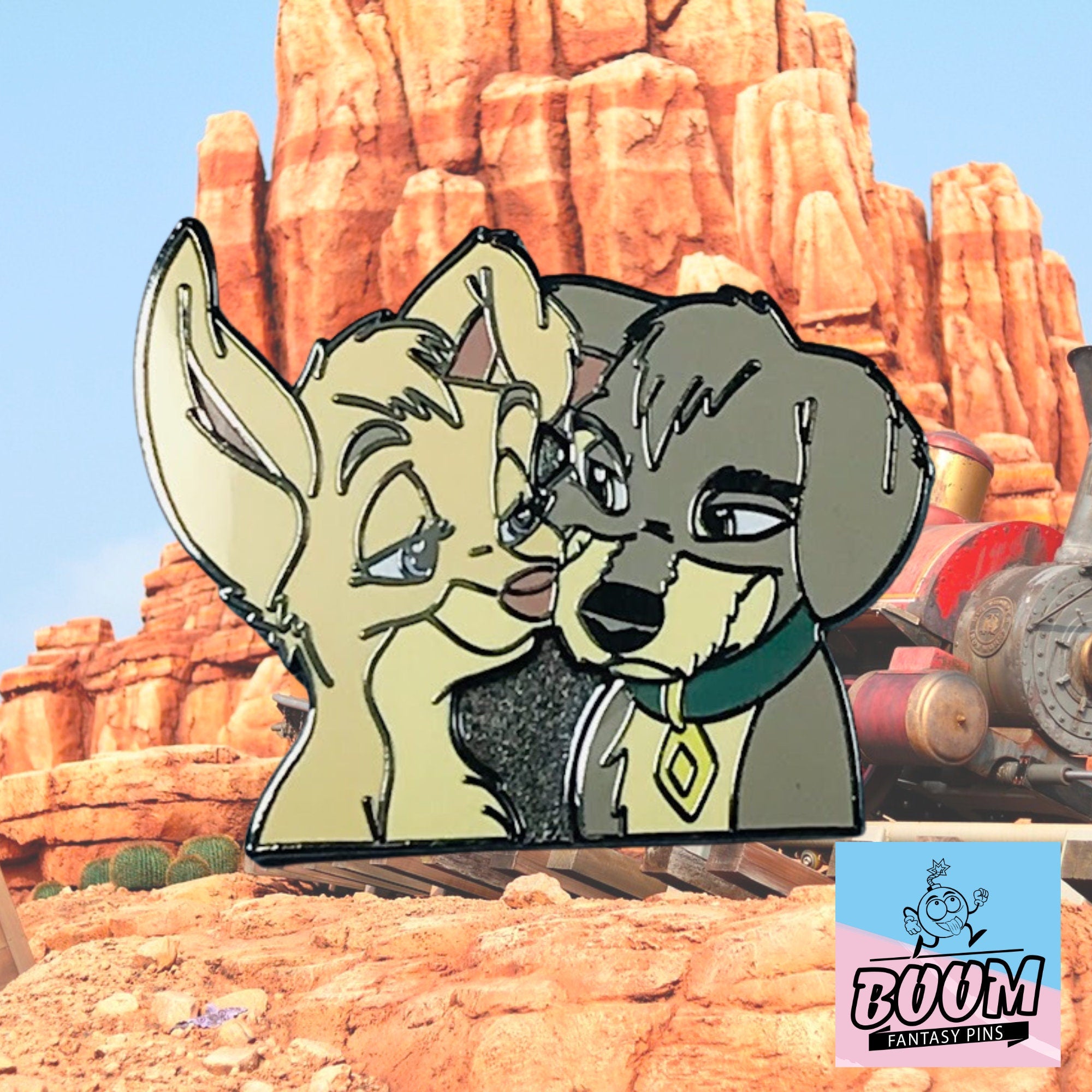 Pin – Ángel y Scamp de La Dama y el Vagabundo – Disney Fantasy