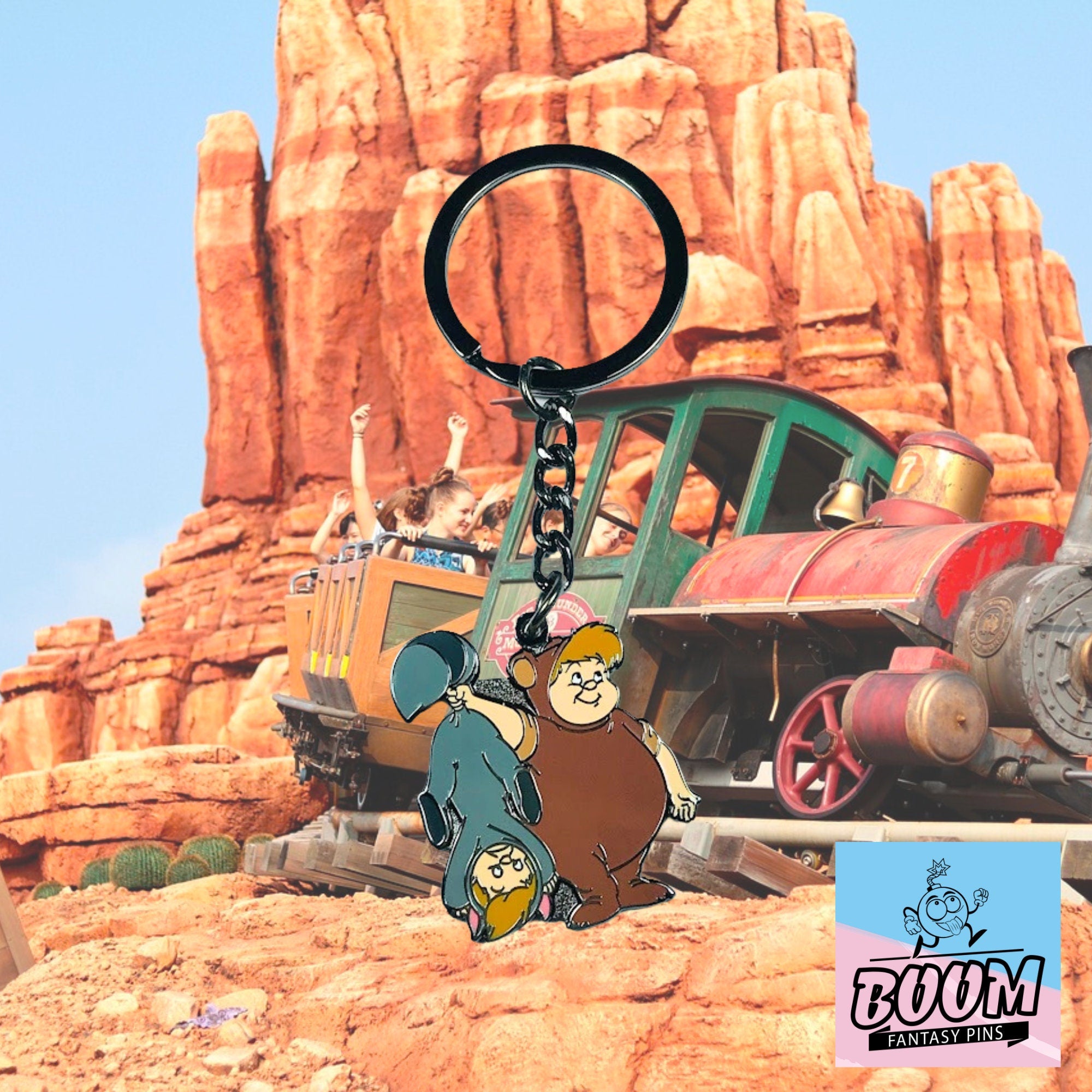 Llavero – Cubby y Slightly de Peter Pan – Disney Fantasy