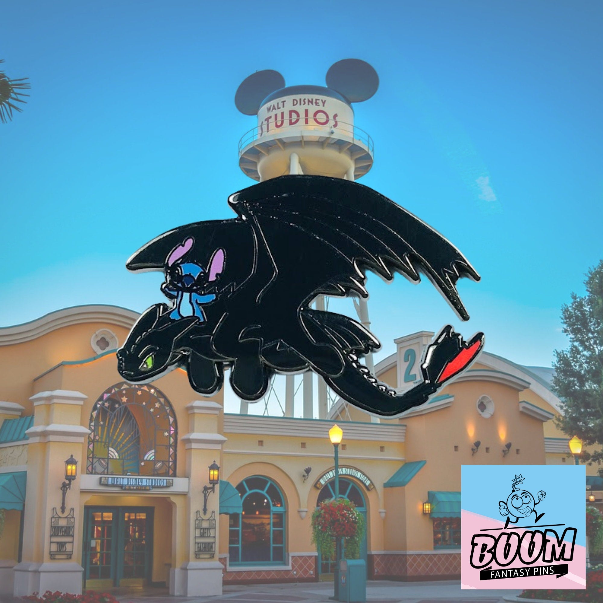 Épingle – Stitch et Krokmou de Lilo et Stitch – Disney Fantasy