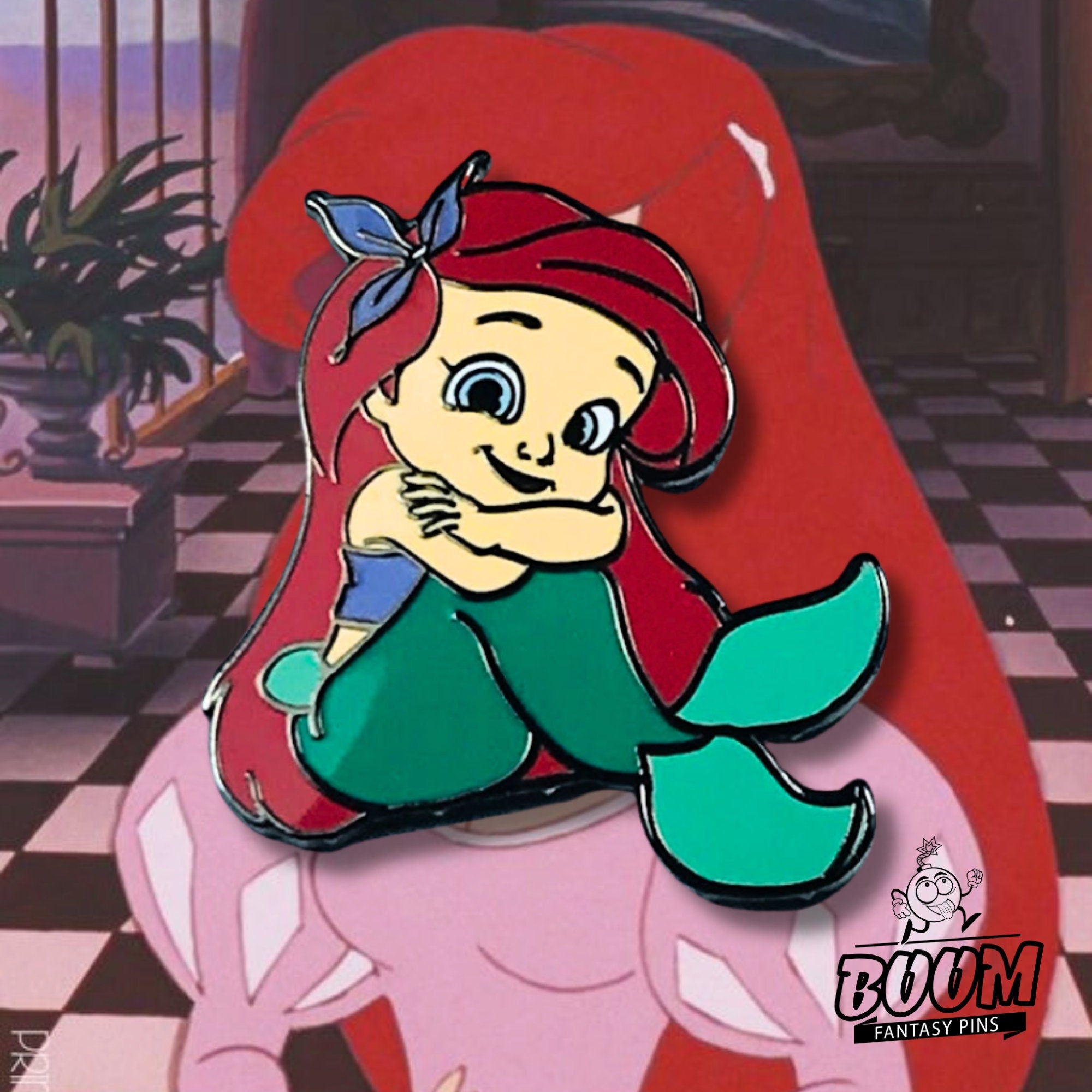 Pin's – Bébé Ariel de La Petite Sirène – Disney Fantasy