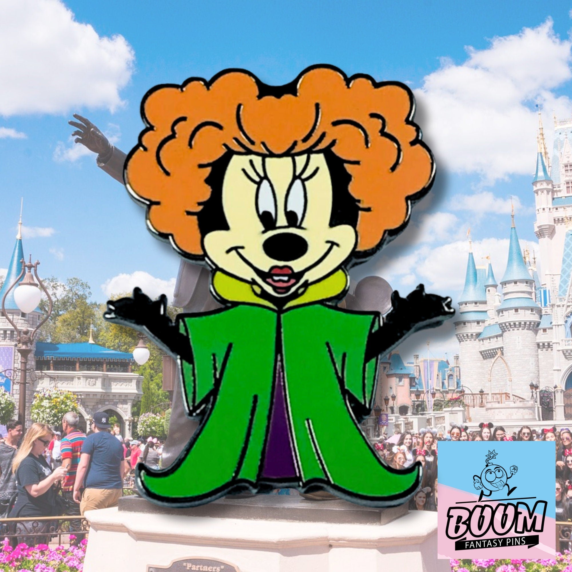 Pin's – Minnie Mouse en Winifred Sanderson du film Hocus Pocus – Disney Fantasy