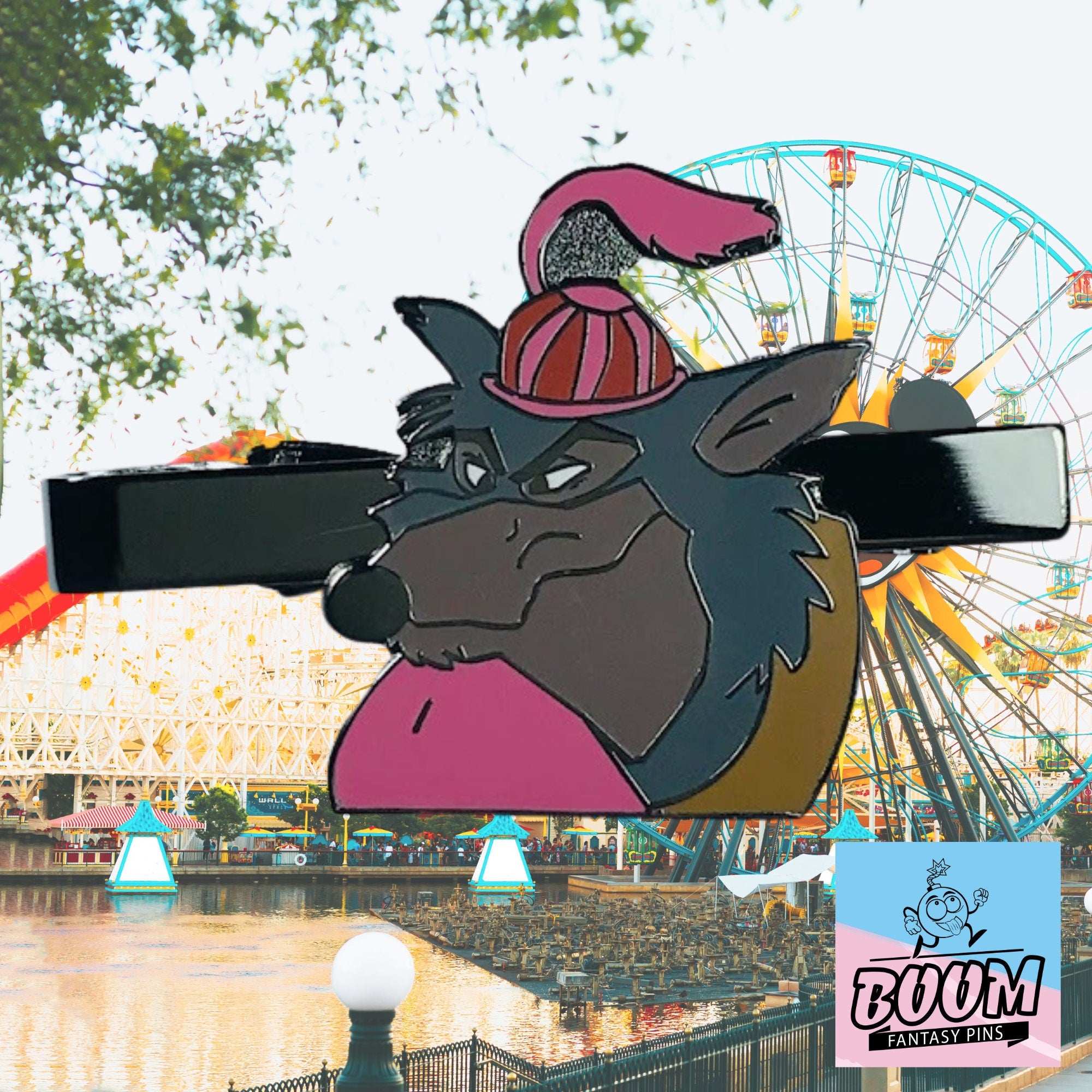 Pinza de corbata – Sheriff de Nottingham de Robin Hood – Disney Fantasy