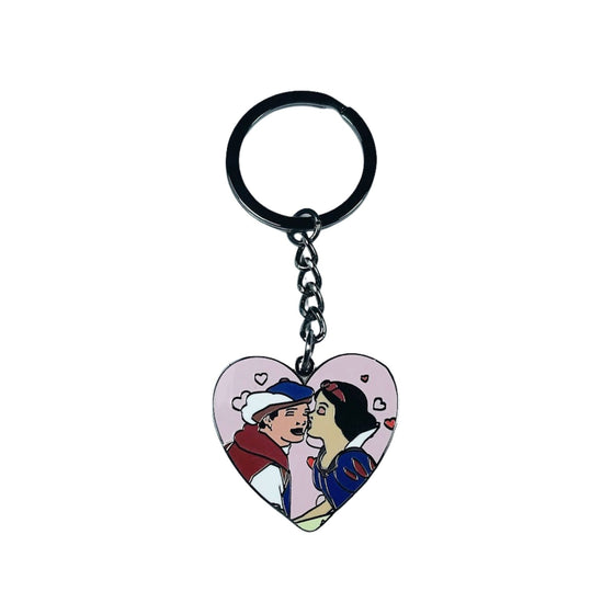 Keychain – Snow White and Prince Charming from Snow White and the Seven Dwarfs – Disney Fantasy