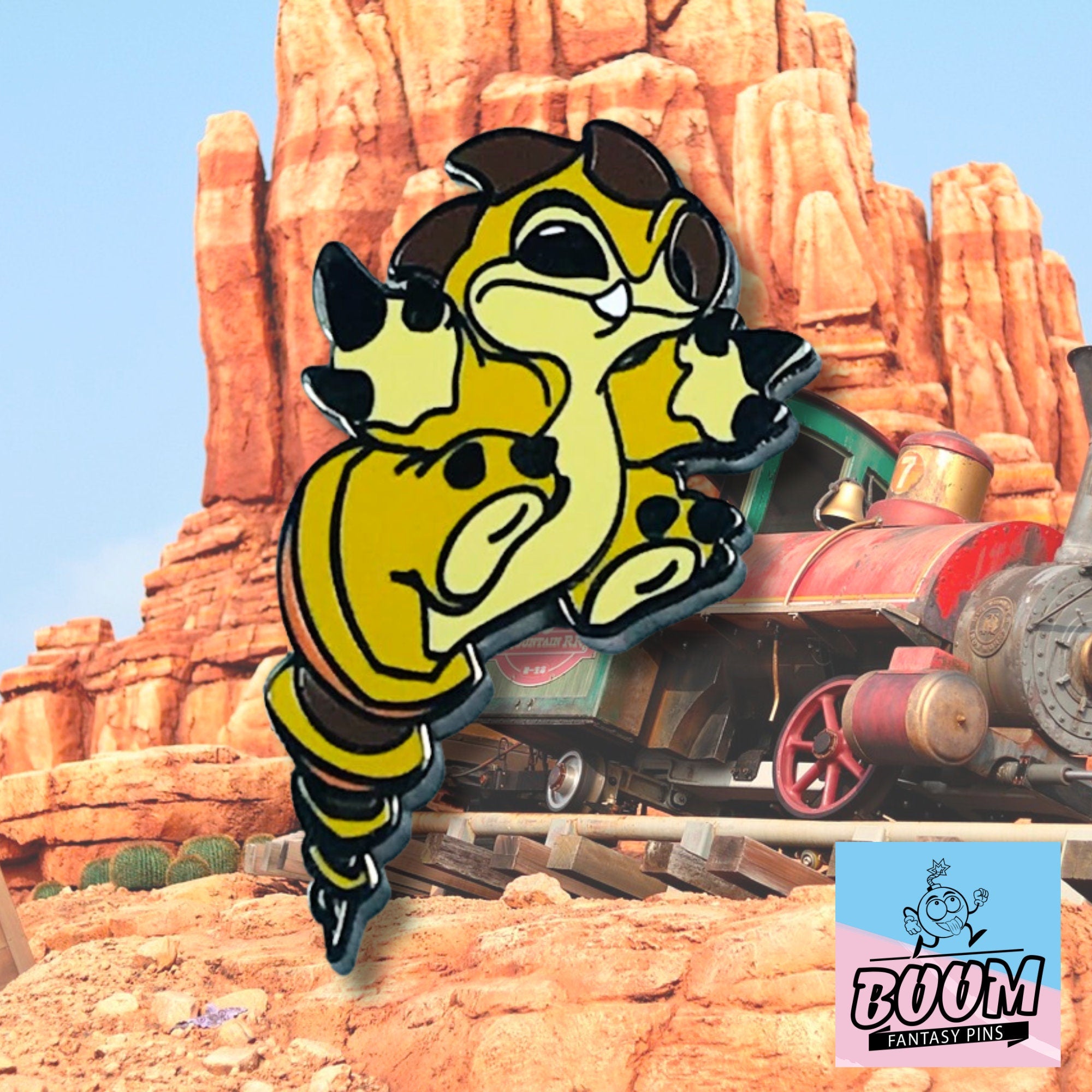 Pin – Experimento de excavadora 592 de Lilo y Stitch – Disney Fantasy