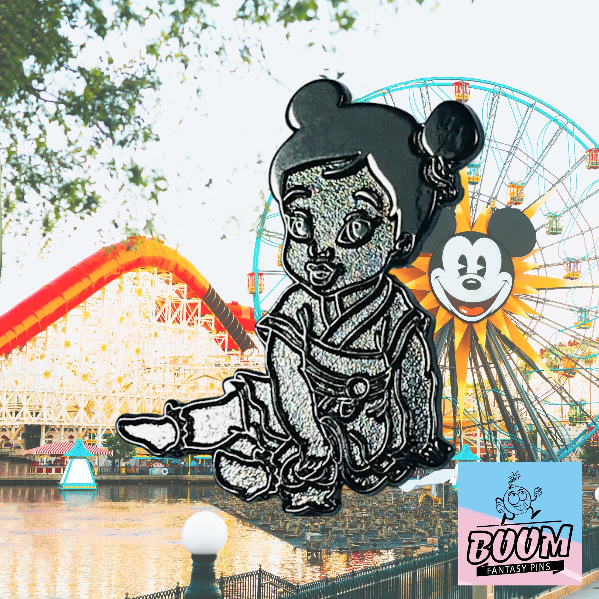 Pin's – Mulan du film Mulan – Disney Fantasy