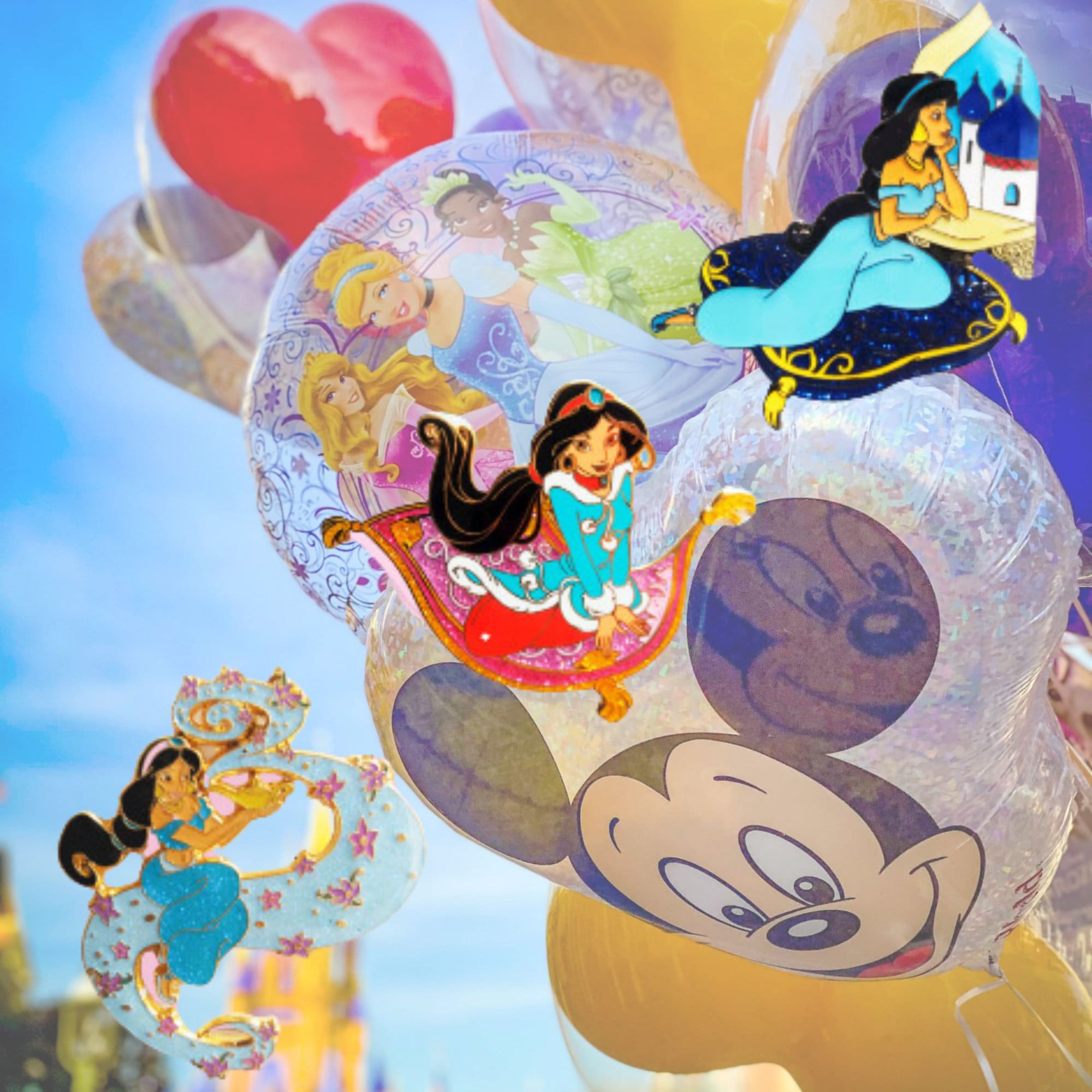 Pin's – Princesse Jasmine d'Aladdin – Disney Fantasy
