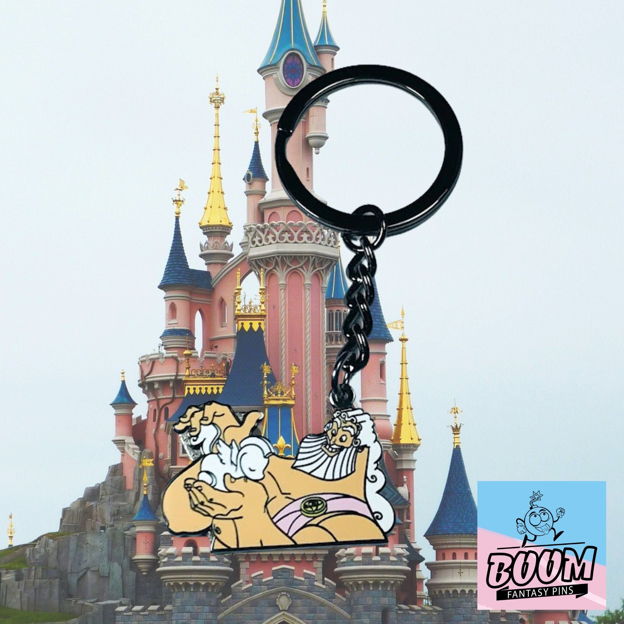 Llavero – Zeus y Pegaso de Hércules – Disney Fantasy