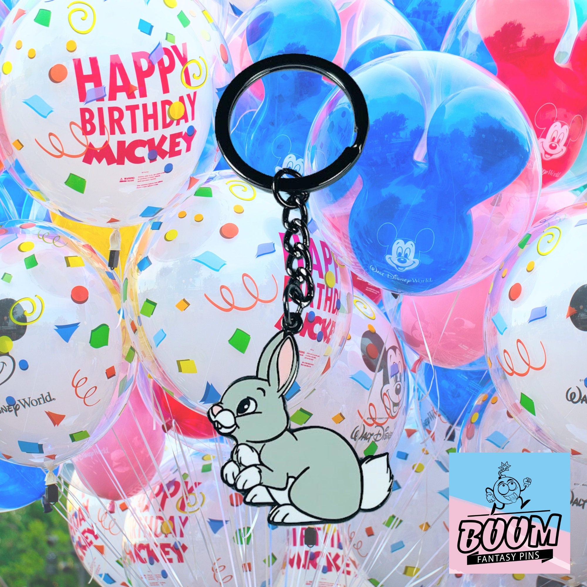 Llavero – Conejo de Blancanieves y los Siete Enanitos – Disney Fantasy