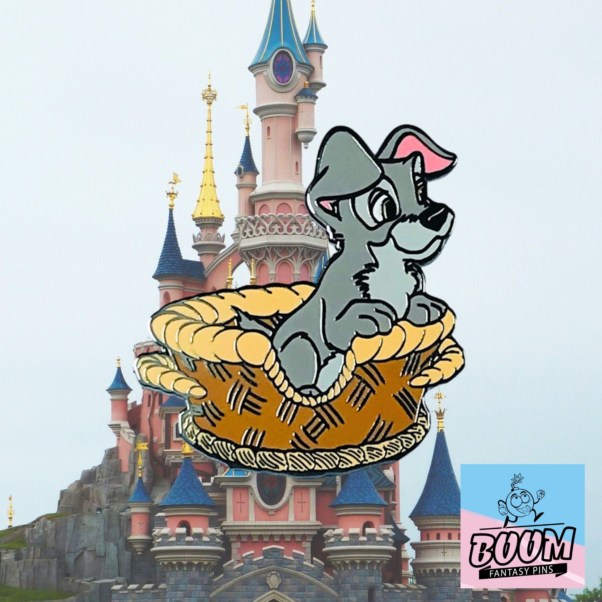 Pin – Little Tramp from Lady and the Tramp – Disney Fantasy