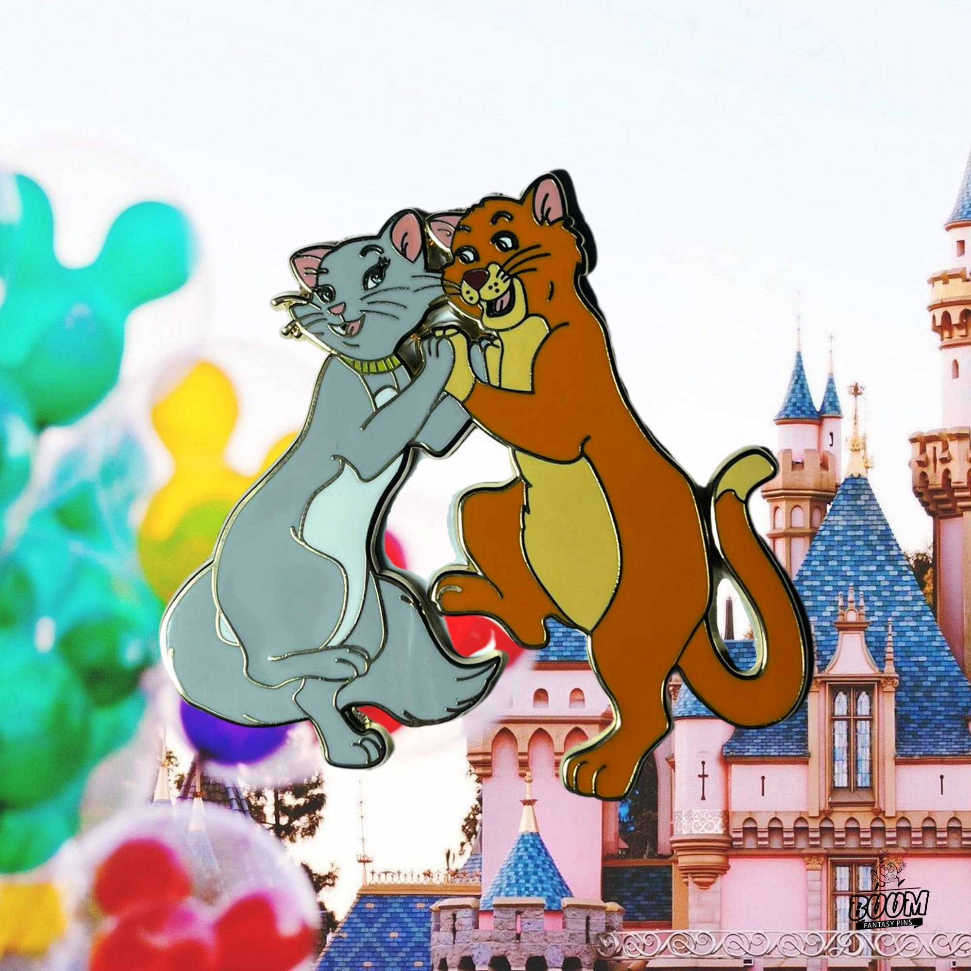 Pin – Duquesa y Thomas O'Malley de Los Aristogatos – Disney Fantasy