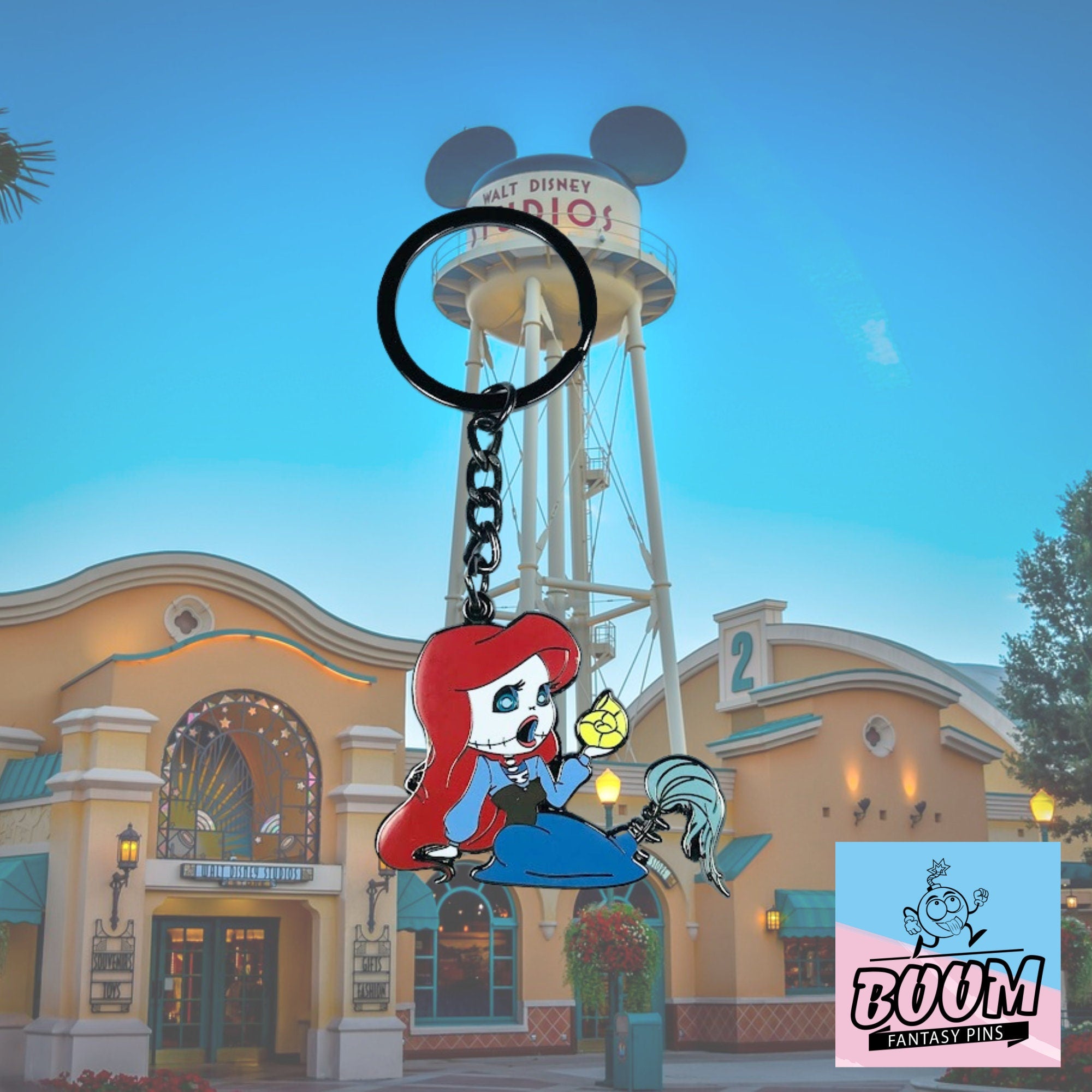 Llavero – Bebé Ariel de La Sirenita – Disney Fantasy