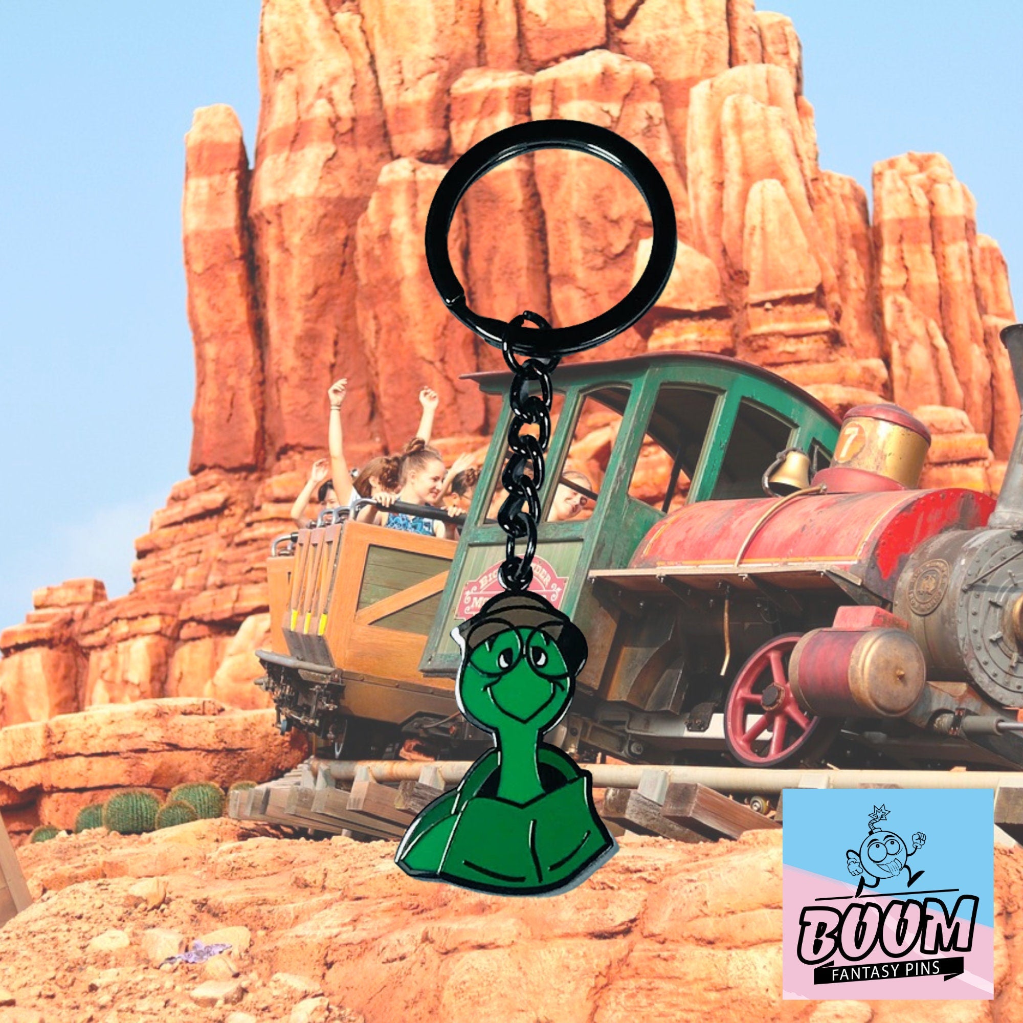 Llavero – Toby Turtle de Robin Hood – Disney Fantasy