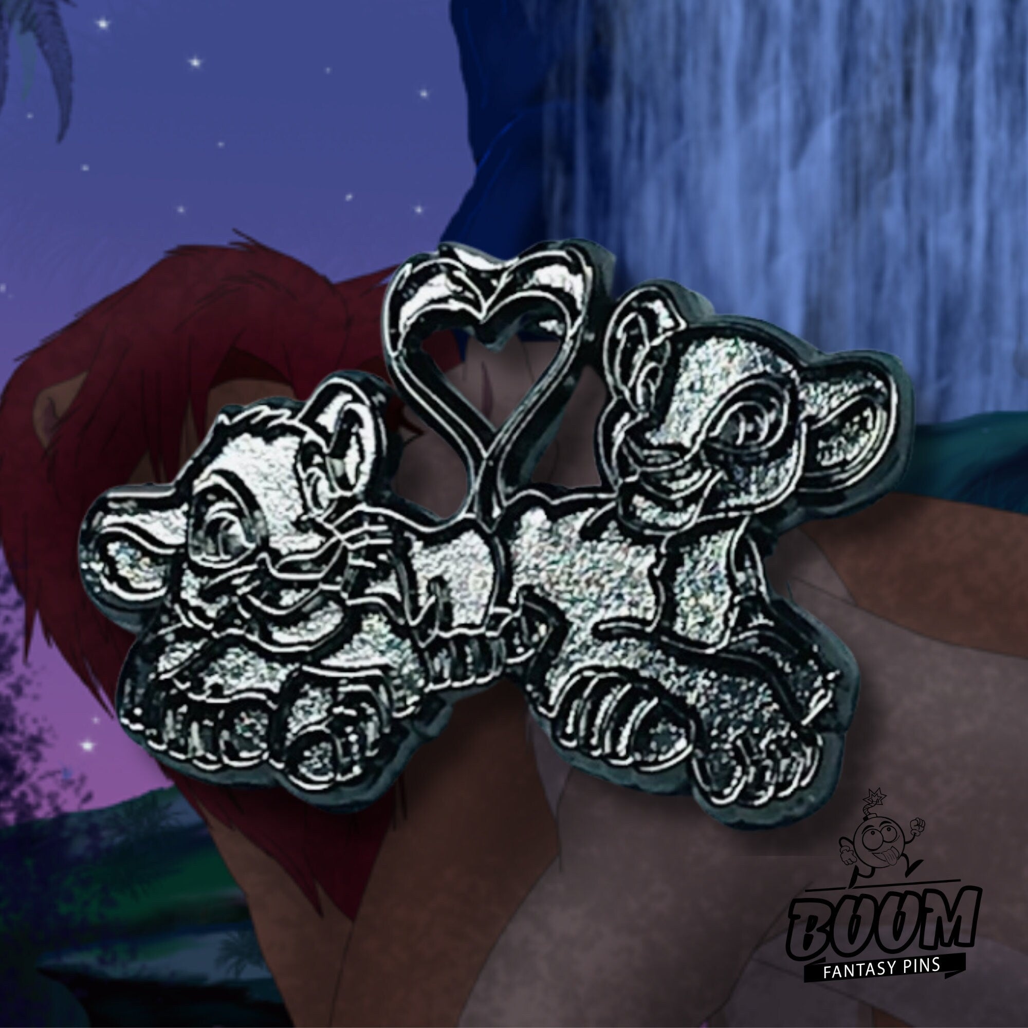 Pin's – Simba et Nala du Roi Lion – Disney Fantasy