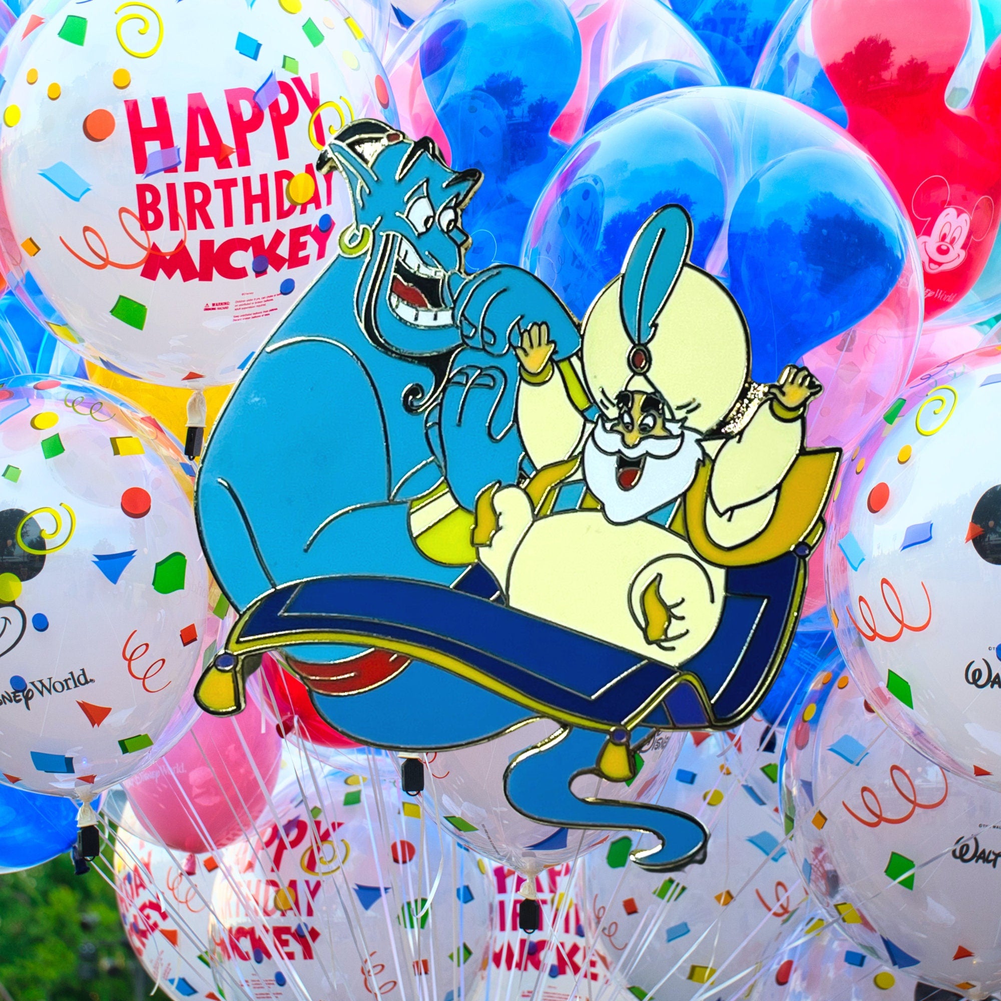 Pin's – Génie et Sultan d'Aladdin – Disney Fantasy