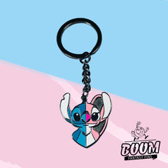 Llavero – Stitch y Ángel de Lilo &amp; Stitch – Disney Fantasy