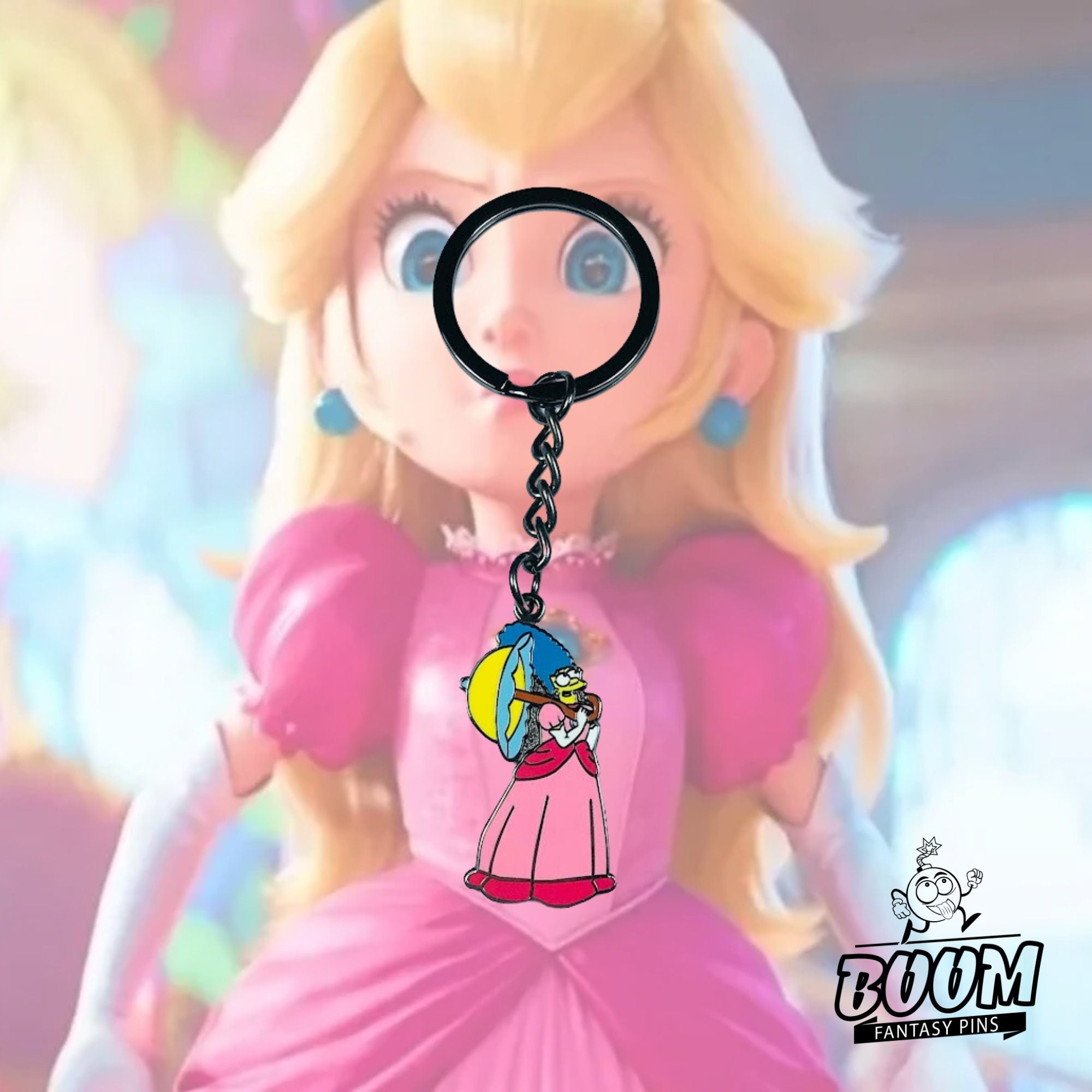 Llavero – Marge Simpson de Los Simpson – Disney Fantasy