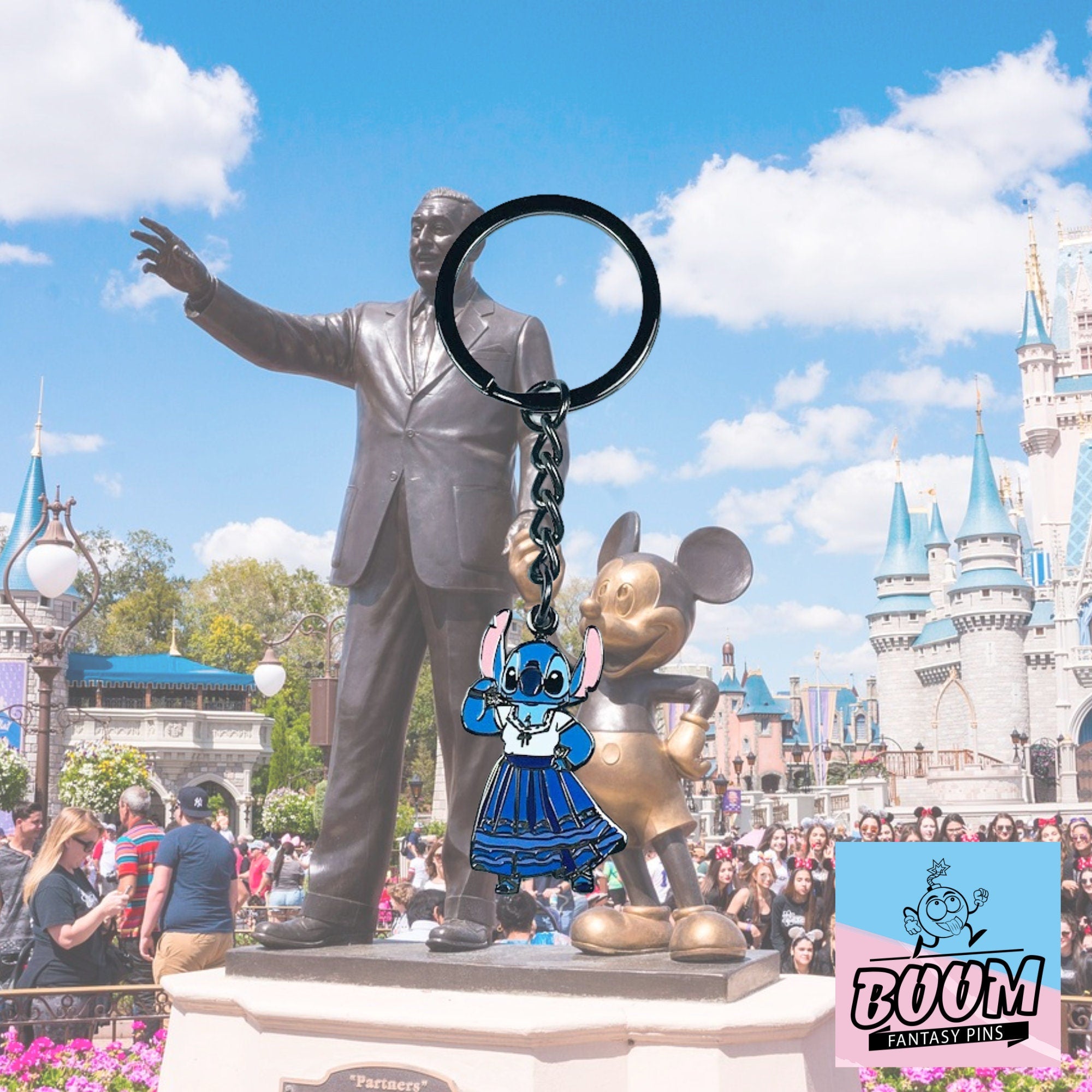 Porte-clés – Stitch Expérience 626 de Lilo &amp; Stitch – Disney Fantasy