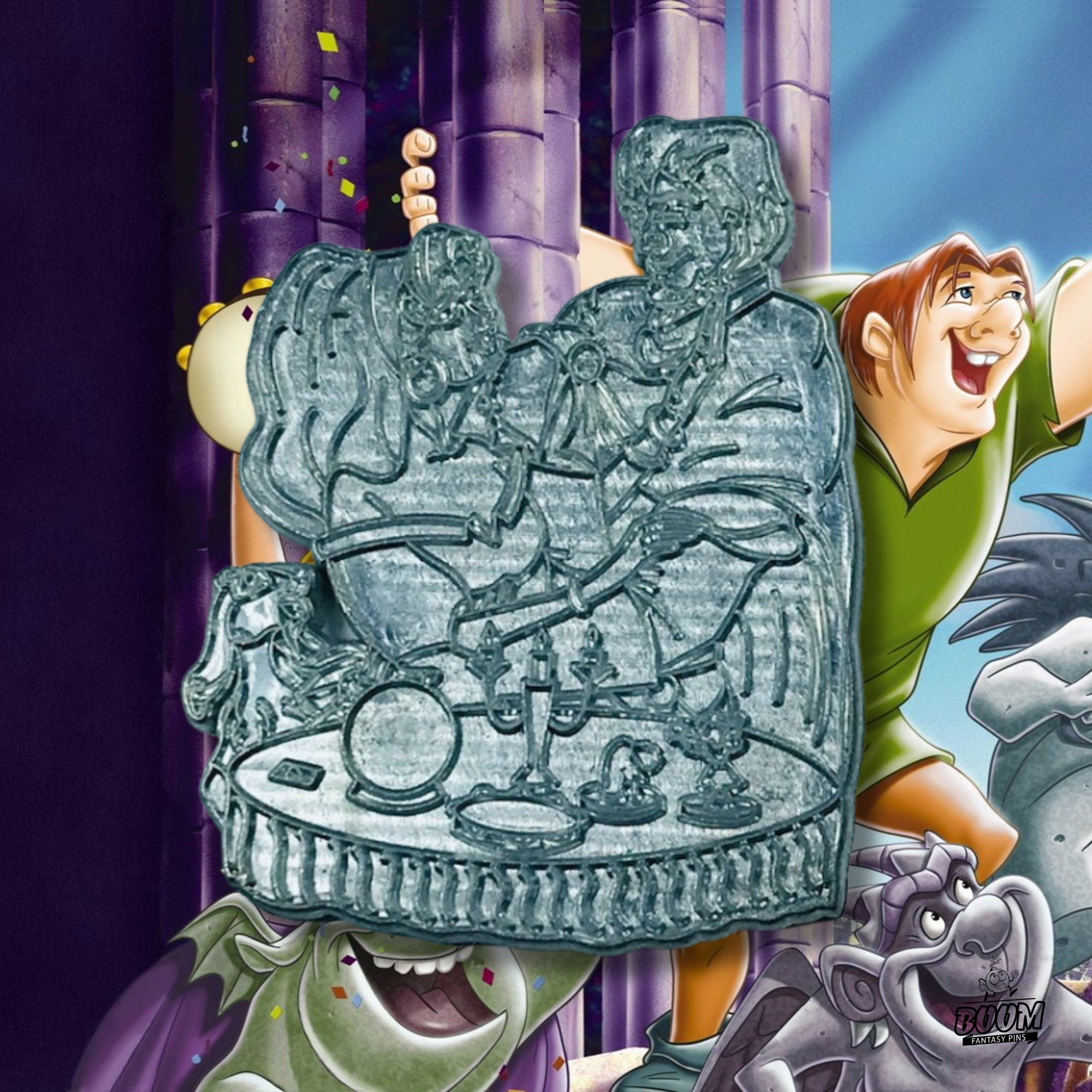 Pin – Esmeralda y Febo de El Jorobado de Notre Dame – Disney Fantasy