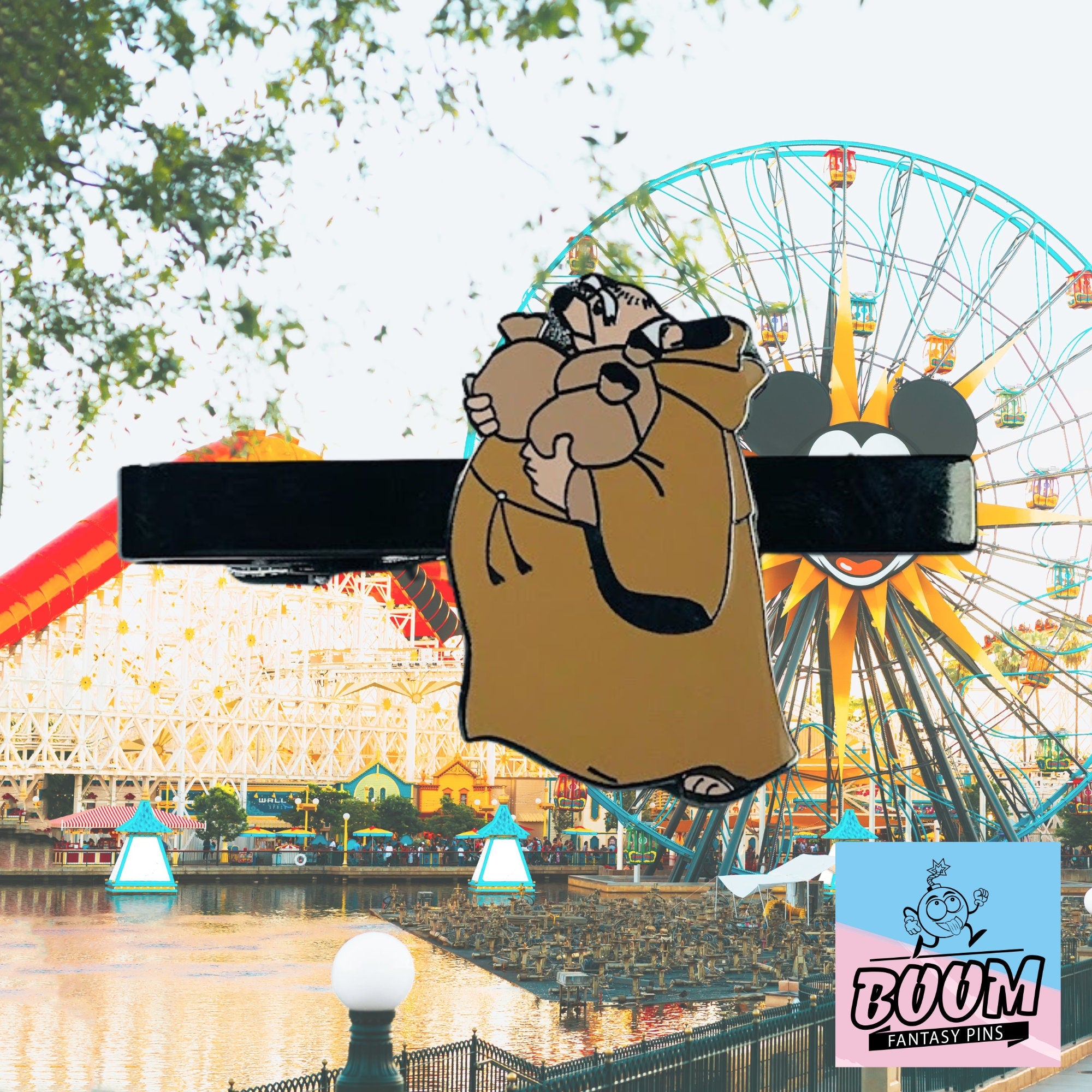 Pinza de corbata – Fraile Tuck de Robin Hood – Disney Fantasy