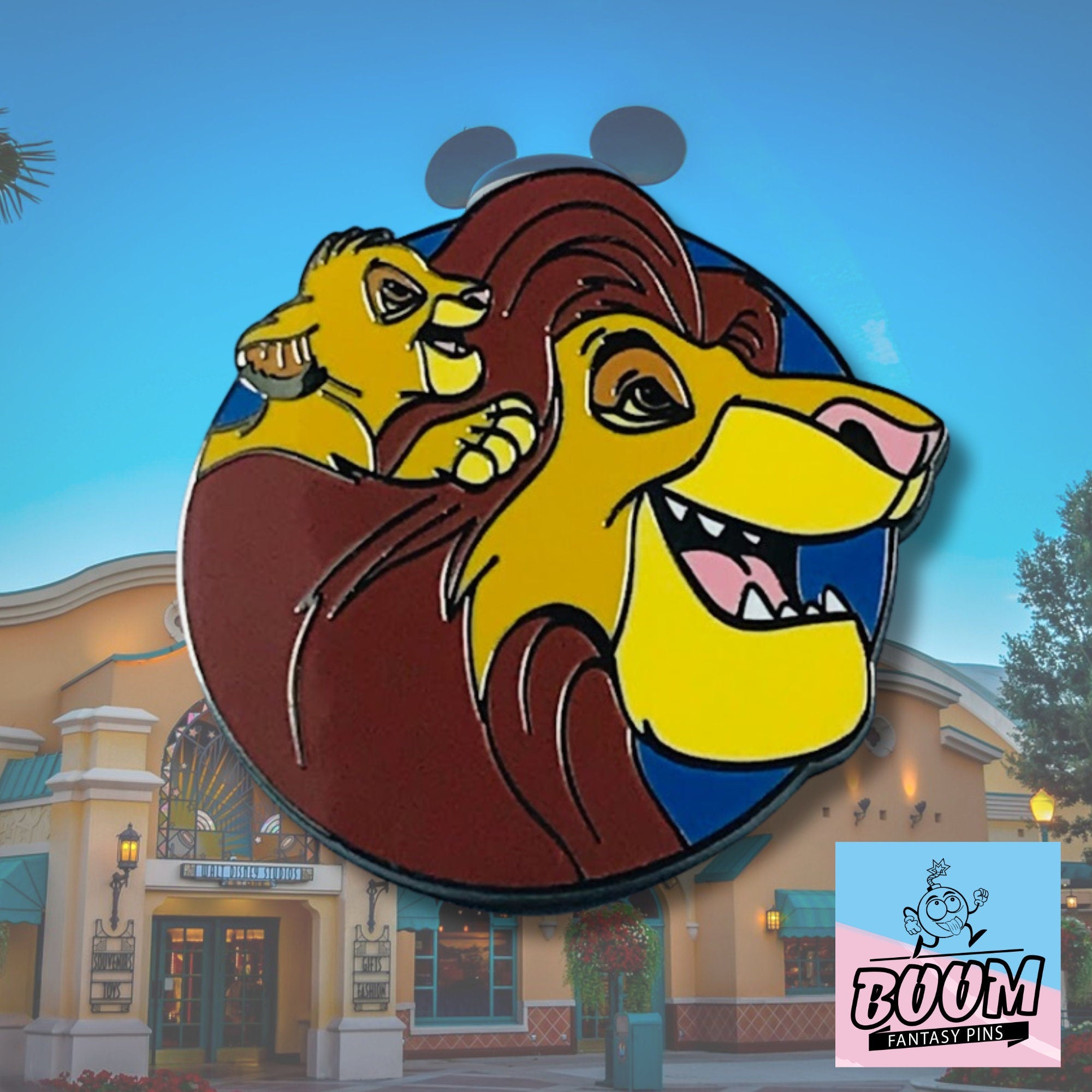 Pin – Mufasa y Simba de El Rey León – Disney Fantasy