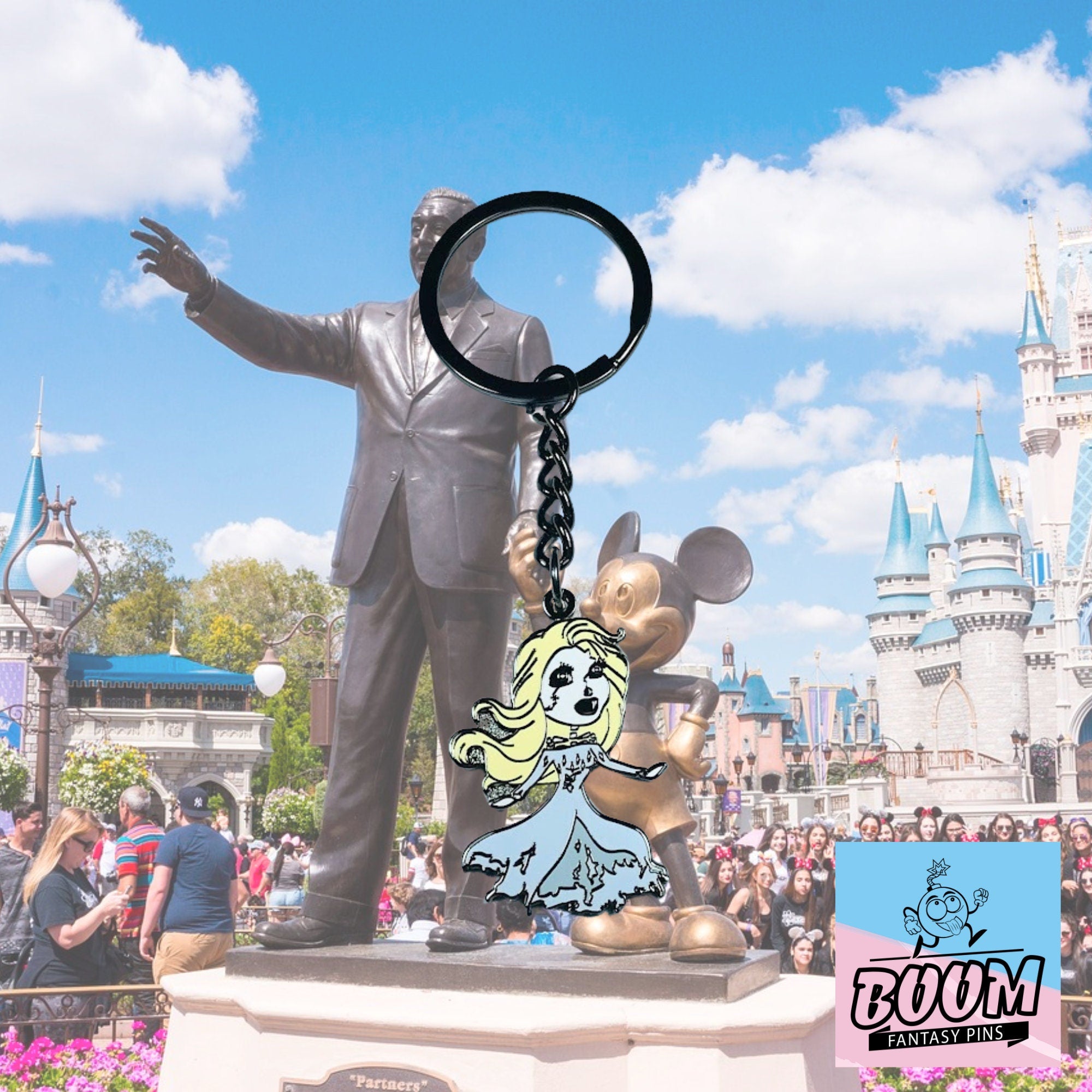 Llavero – Elsa de Frozen – Disney Fantasy