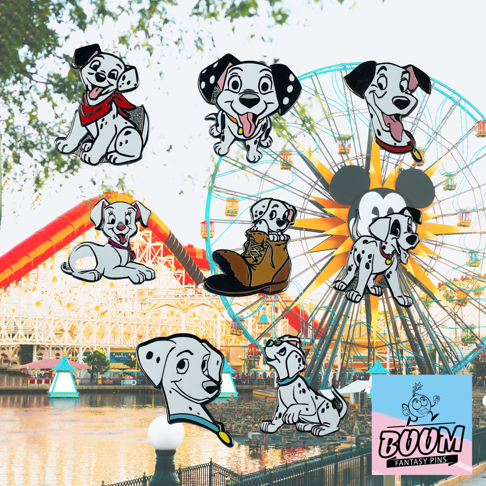 Pin's – Pongo des 101 Dalmatiens – Disney Fantasy
