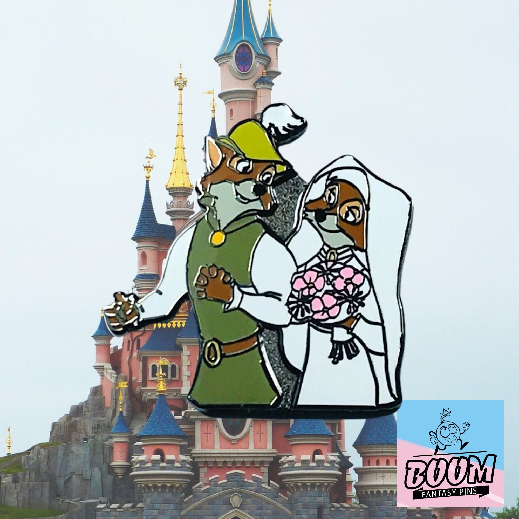 Pin – Maid Marian and Robin Hood from Robin Hood – Disney Fantasy