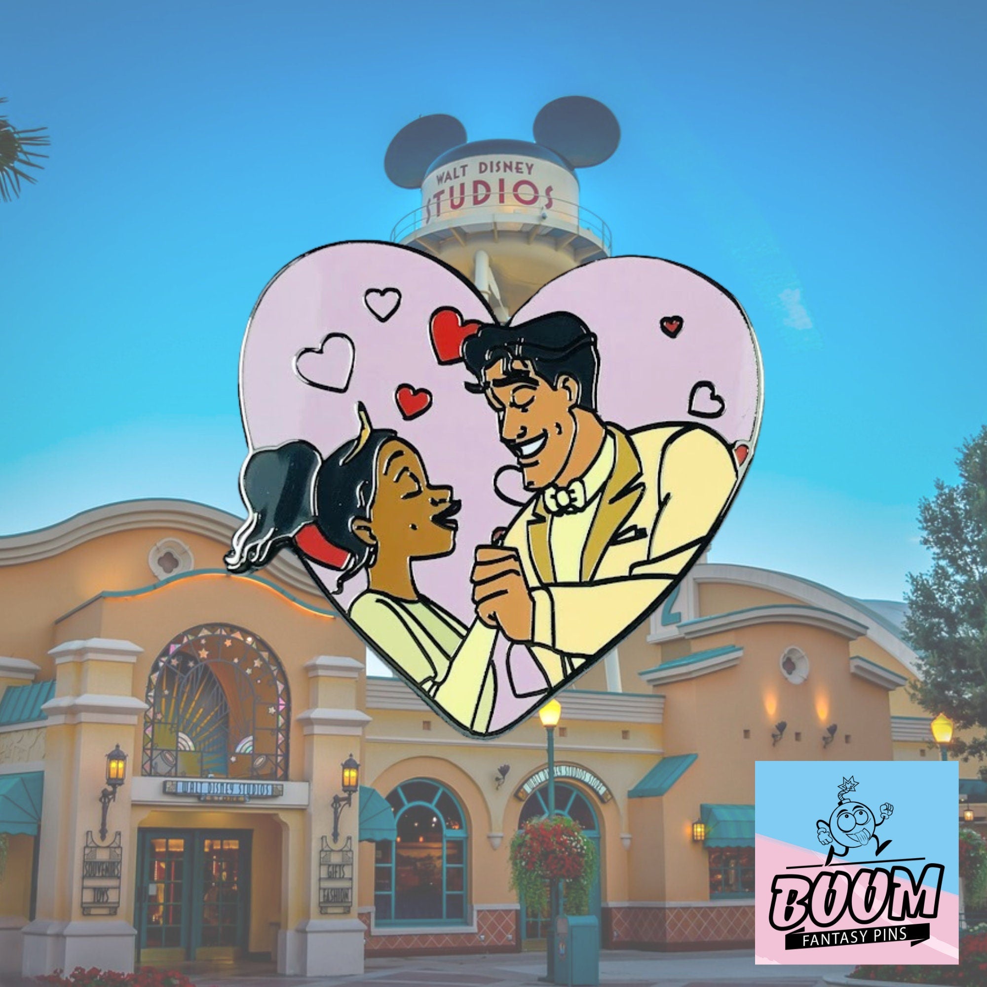 Pin – Tiana y el Príncipe Naveen de La Princesa y el Sapo – Disney Fantasy