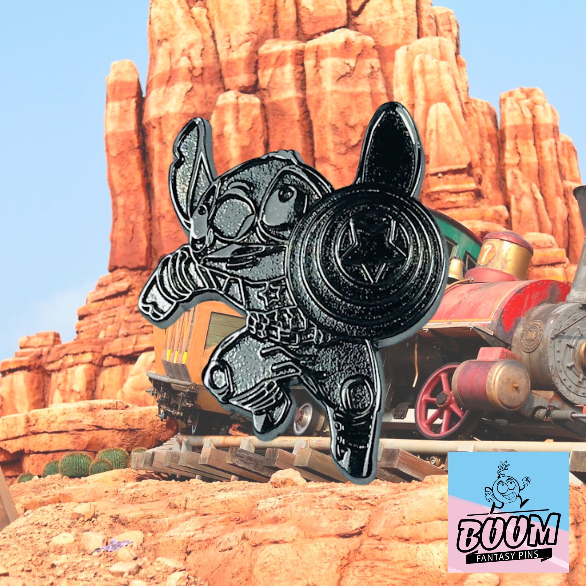 Épingle – Expérience 626 Stitch en Captain America de Lilo &amp; Stitch Disney Fantasy