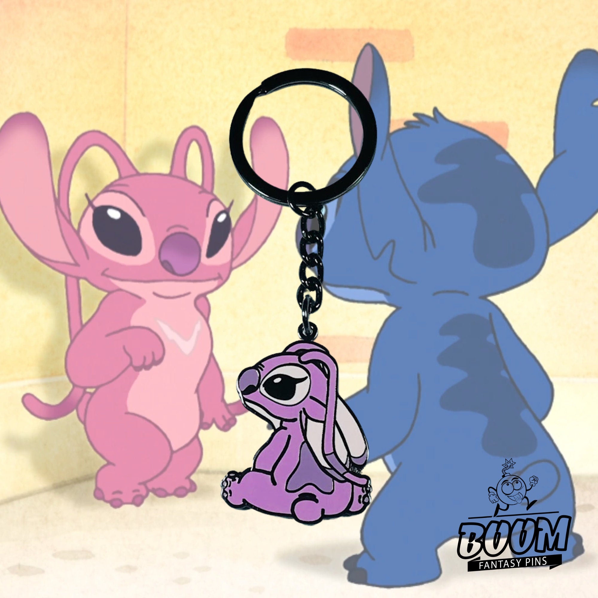Porte-clés – Ange de Lilo &amp; Stitch – Disney Fantasy