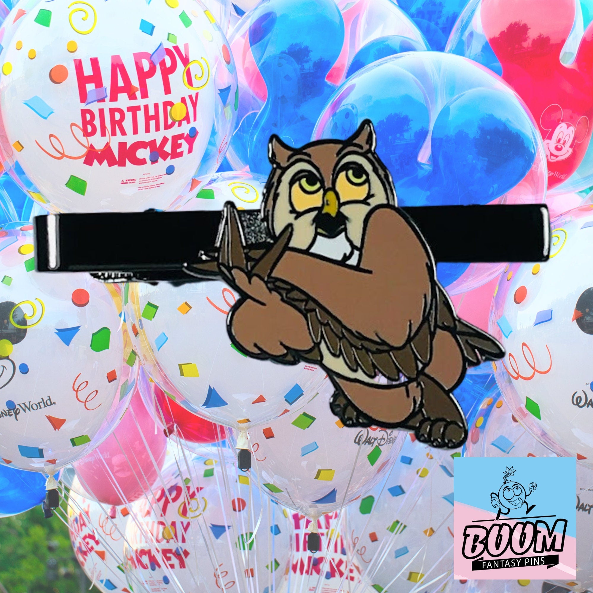 Pinza de corbata – Búho amigo de Bambi – Disney Fantasy