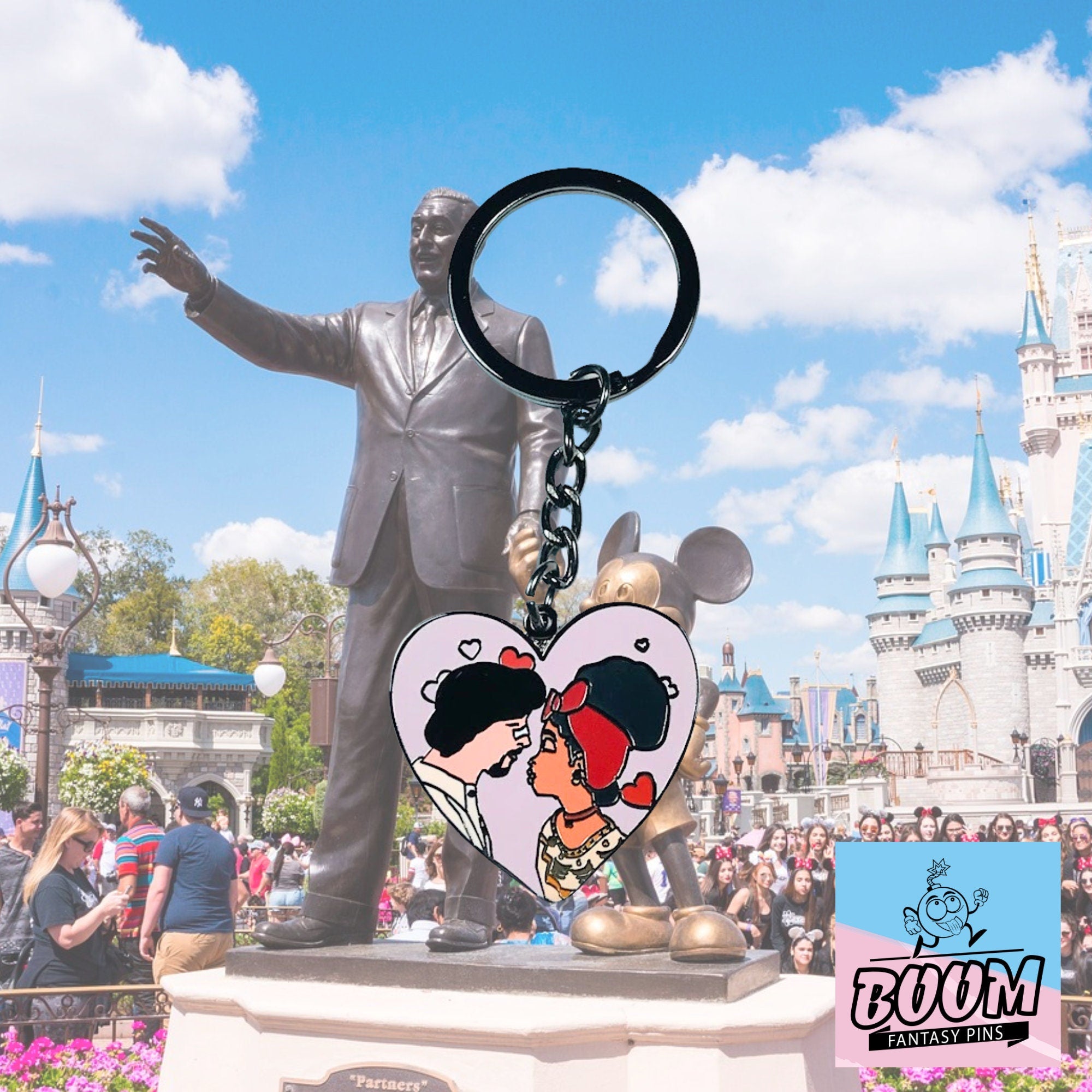 Llavero – Bruno y Dolores de Encanto – Disney Fantasy