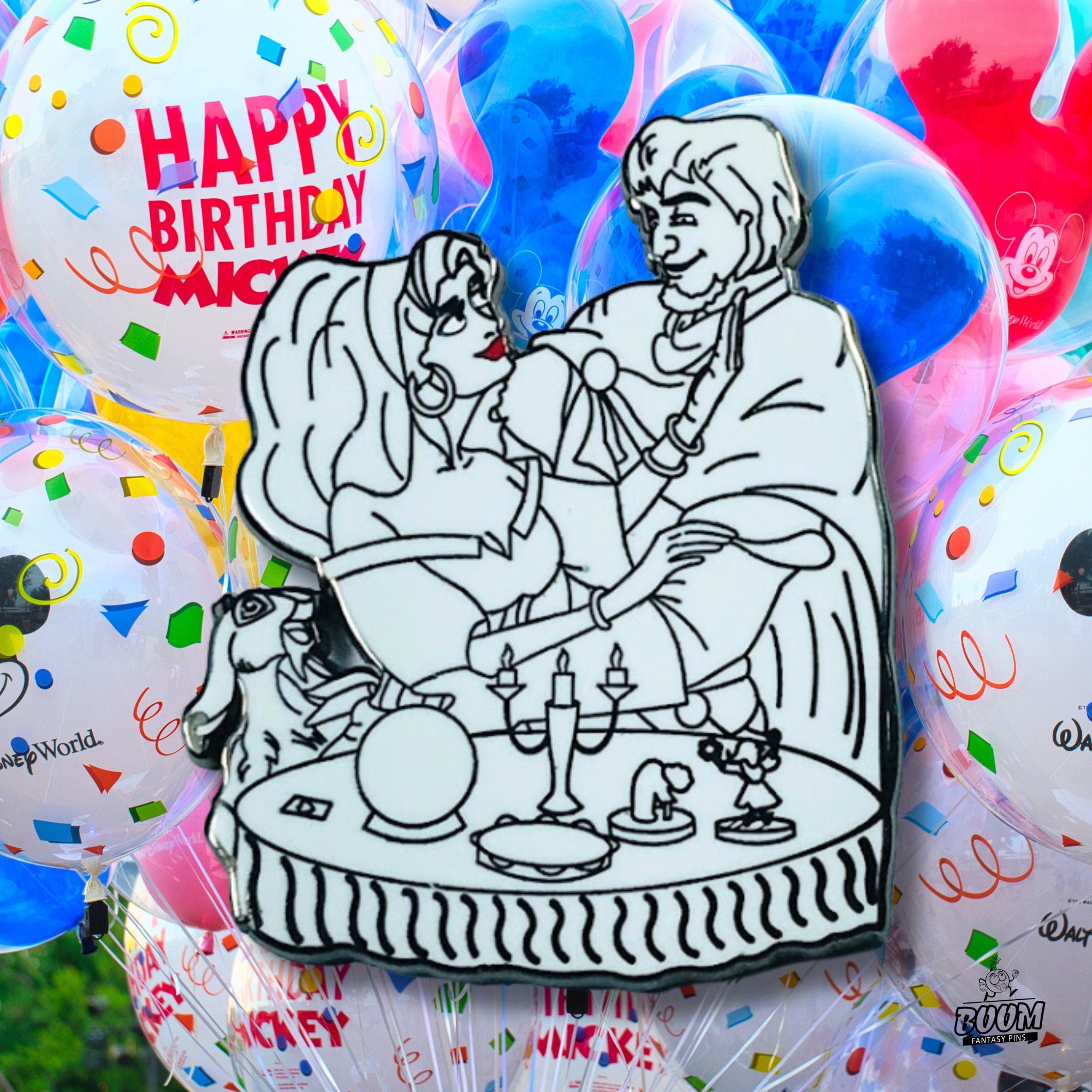 Pin – Esmeralda y el Capitán Febo de El Jorobado de Notre Dame – Disney Fantasy