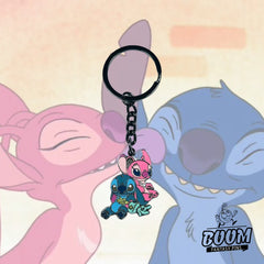 Llavero – Stitch y Ángel de Lilo &amp; Stitch – Disney Fantasy