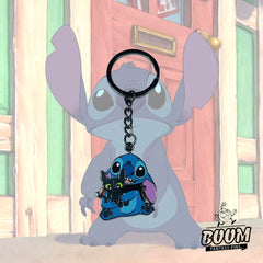 Llavero – Experimento 626 Stitch y Desdentao de Lilo y Stitch – Disney Fantasy