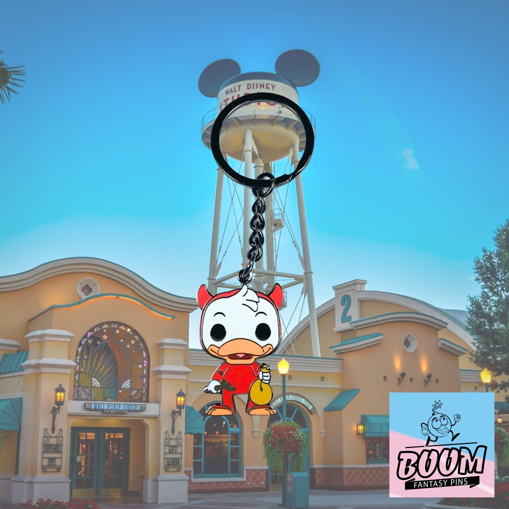 Porte-clés – Riri Duck de La Bande à Picsou – Disney Fantasy