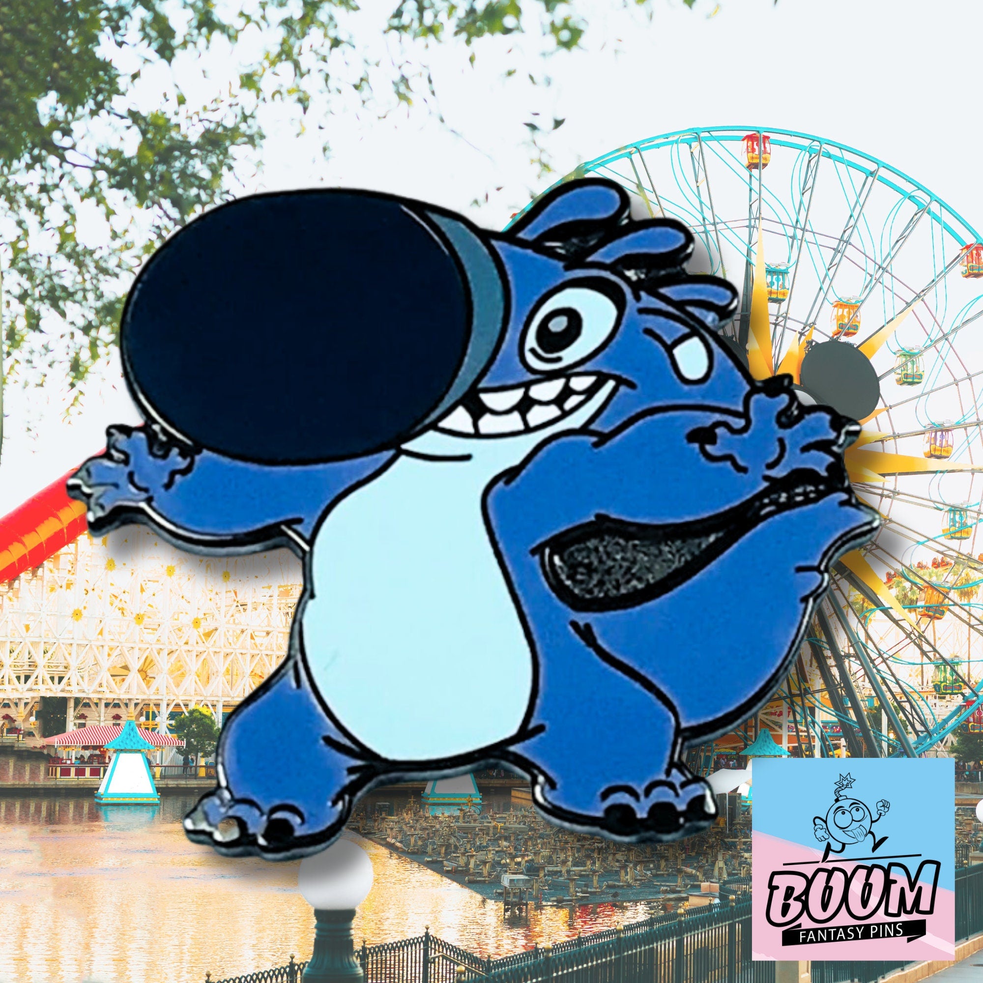 Pin – Experimento Hammerface 033 de Lilo &amp; Stitch – Disney Fantasy