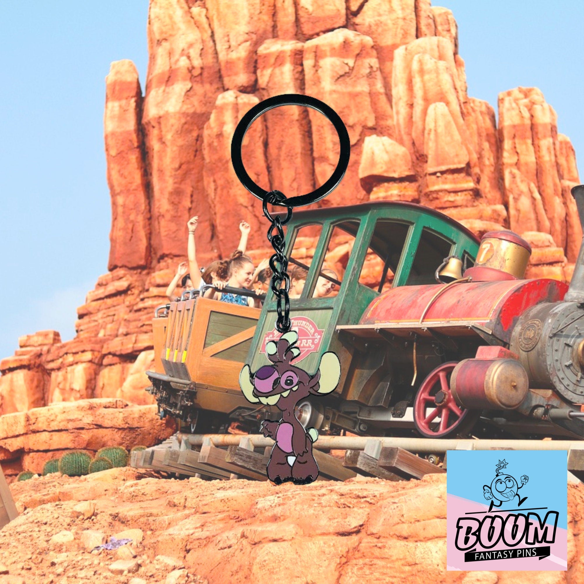 Llavero – Experimento Woops 600 de Lilo y Stitch – Disney Fantasy