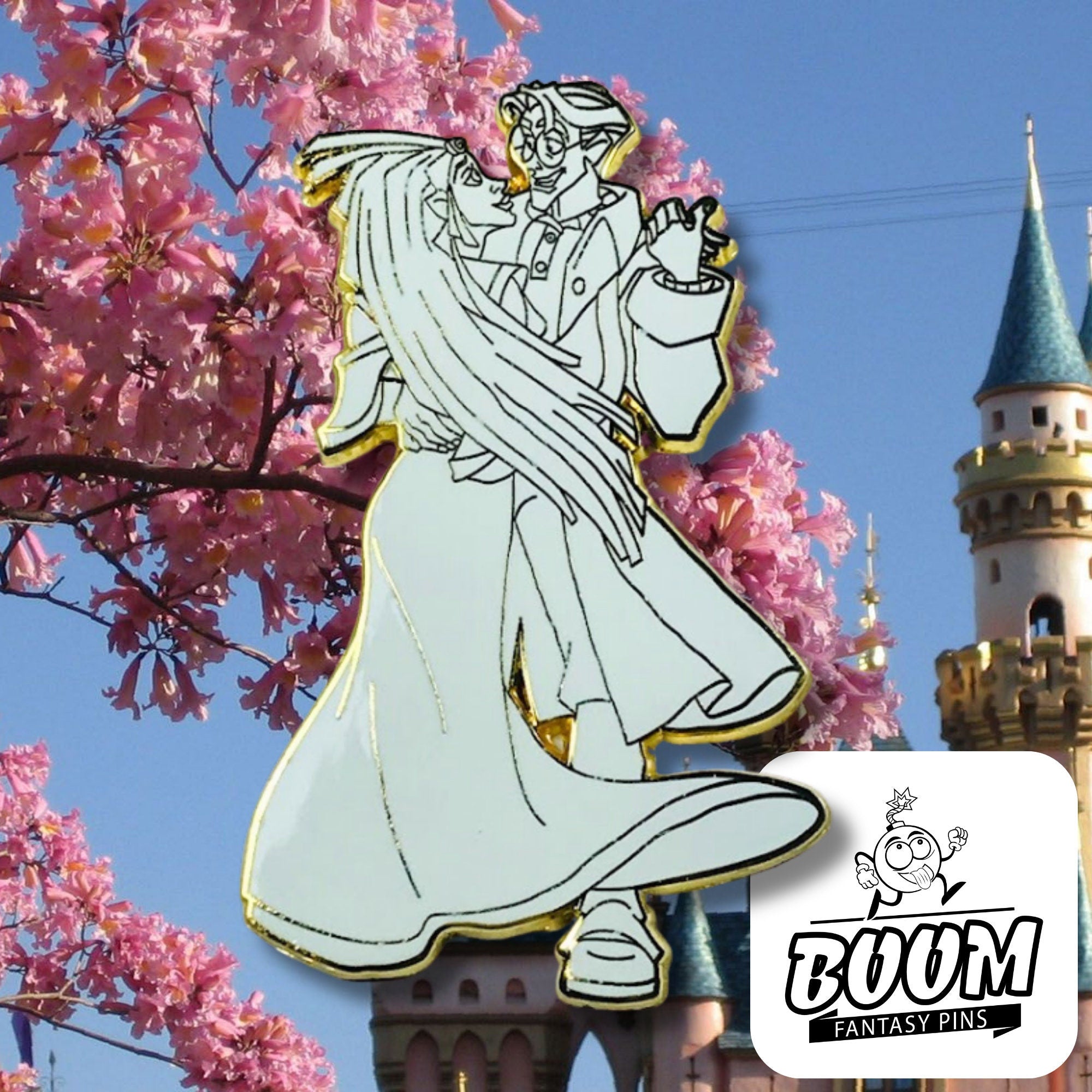 Pin – Milo Thatch and Princess Kida from Atlantis The Lost Empire – Disney Fantasy