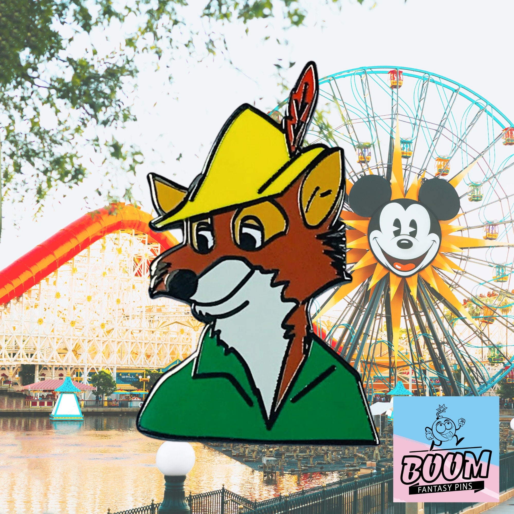 Pin – Monsieur Hood from Robin Hood Adventure – Disney Fantasy