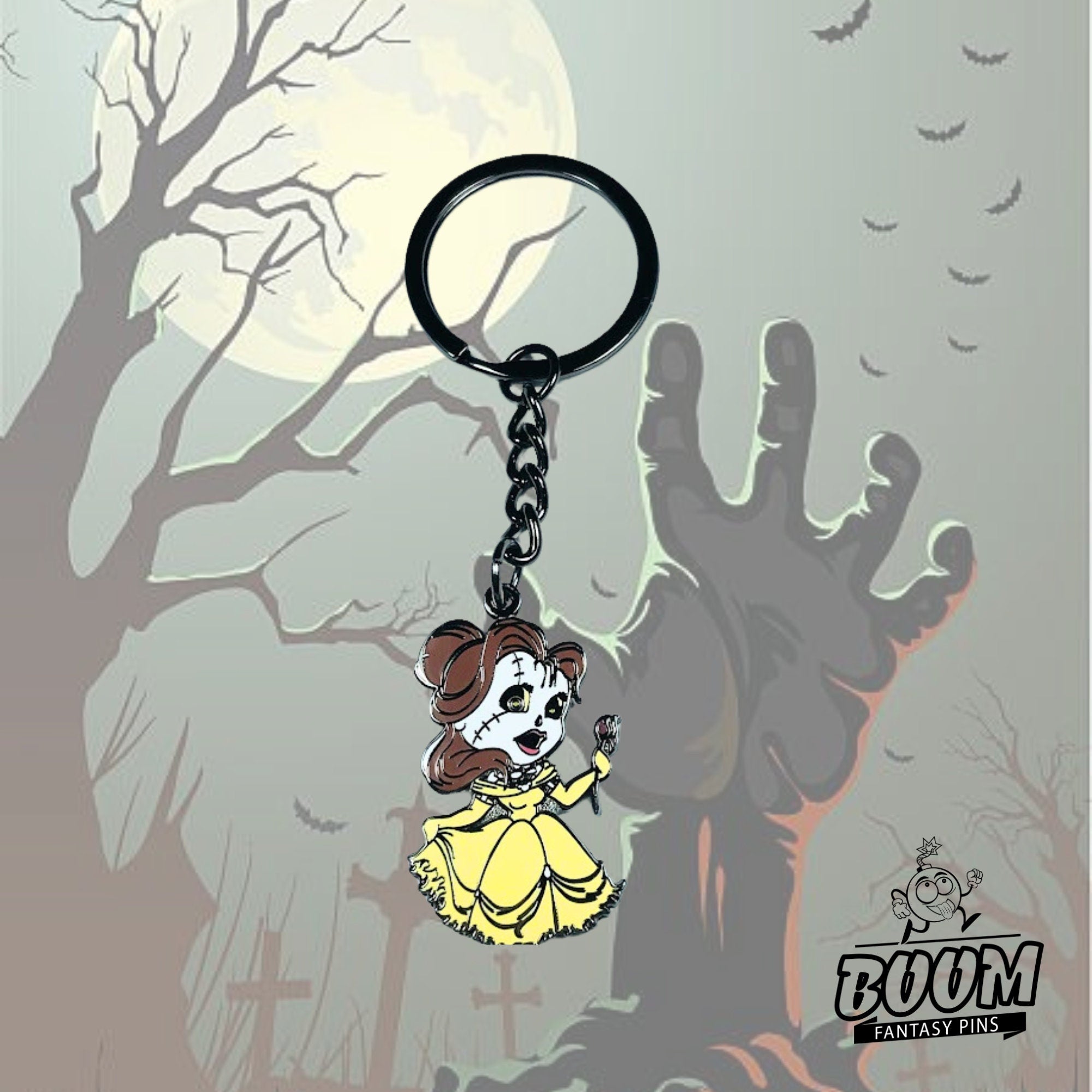 Porte-clés – Belle de La Belle et la Bête – Disney Fantasy