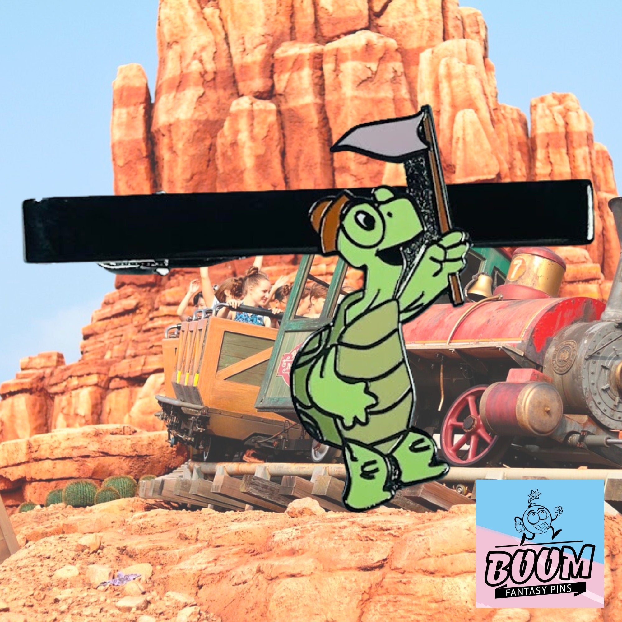 Pinza de corbata – Toby Turtle de Robin Hood – Disney Fantasy