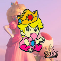 Pin's – Bébé Princesse Peach de Mario Bros – Disney Fantasy