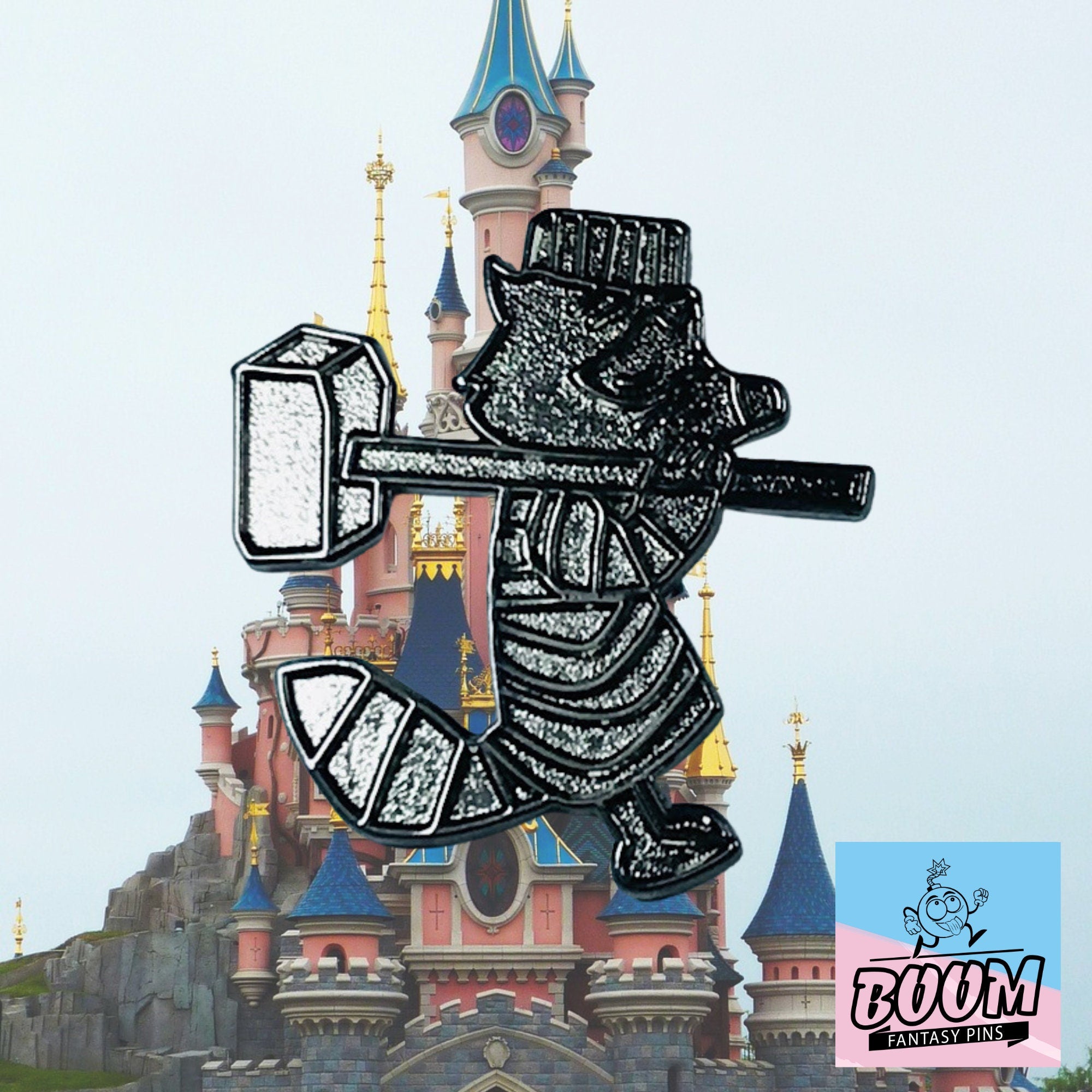 Pin – Mapache de Robin Hood – Disney Fantasy