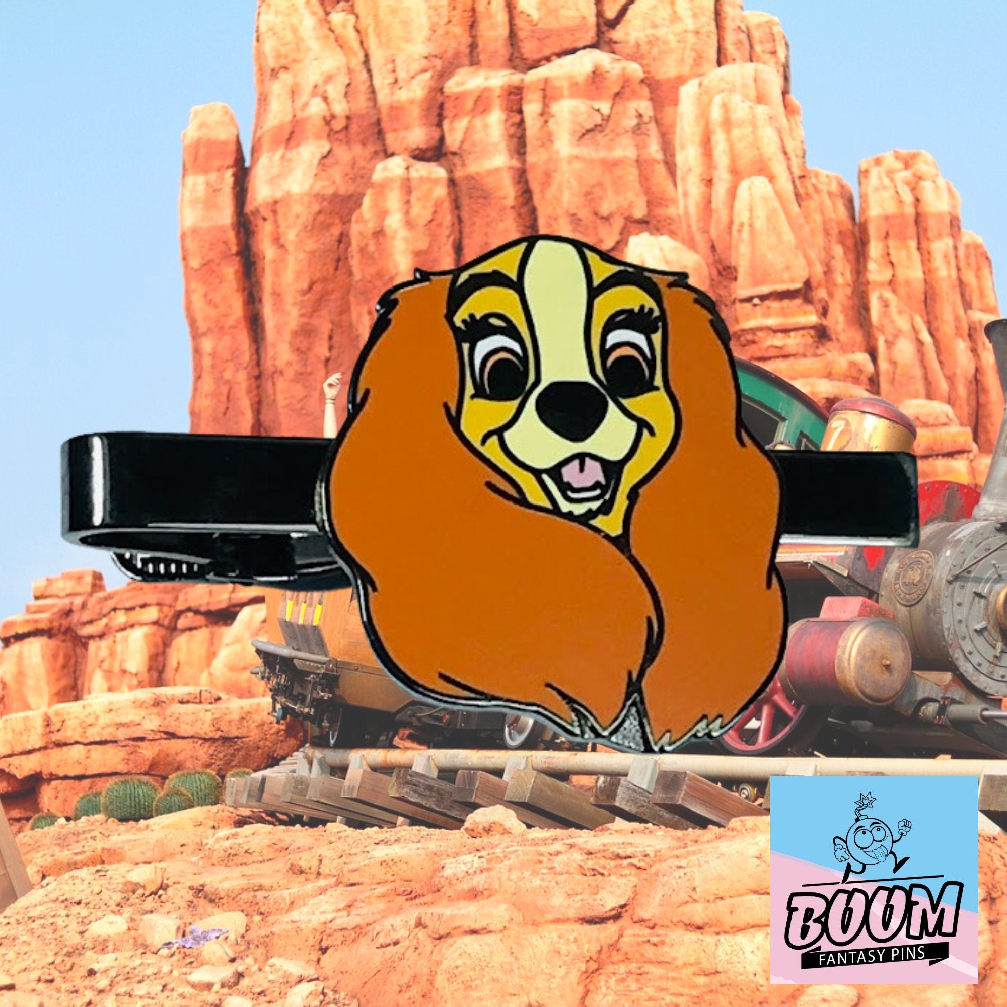 Tie Clip – Lady from Lady and the Tramp – Disney Fantasy