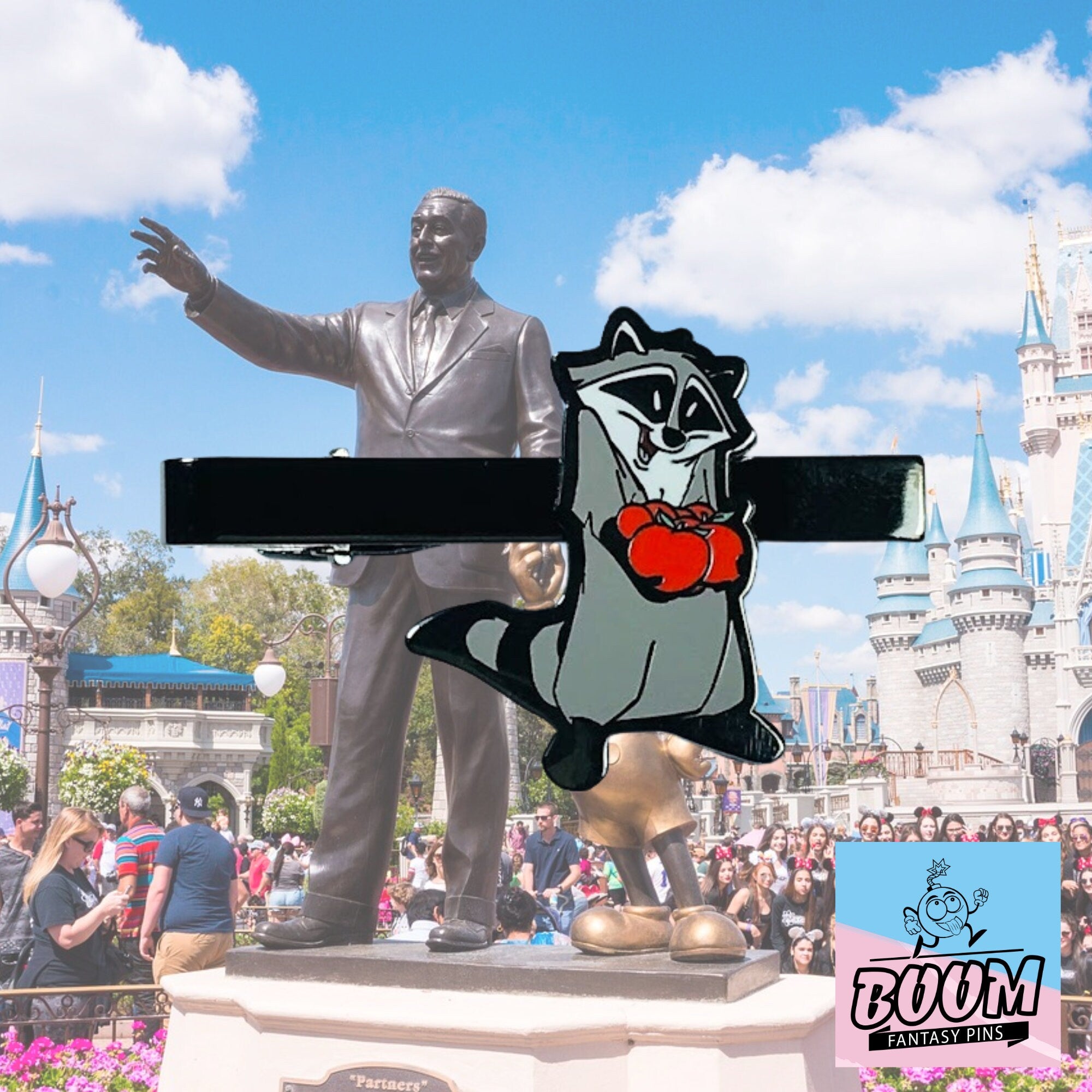 Pince à cravate – Meeko de Pocahontas – Disney Fantasy