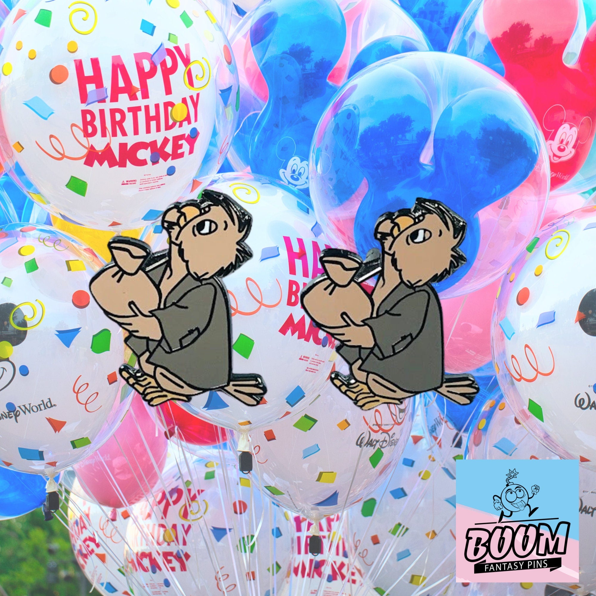 Cufflinks – Bird with Bag from Robin Hood – Disney Fantasy