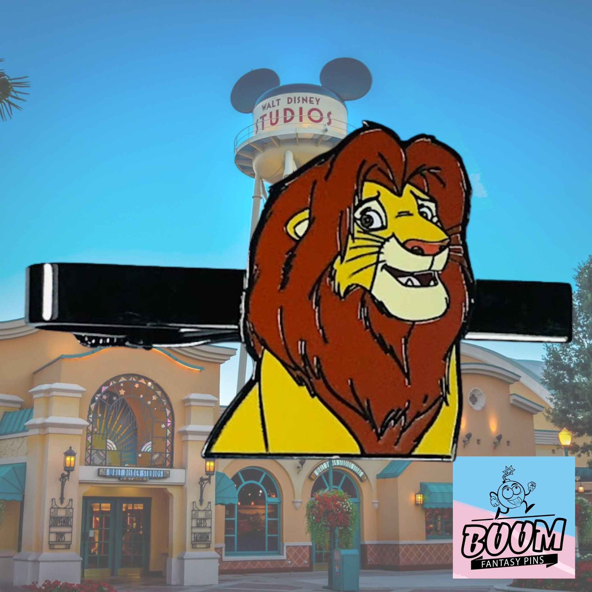 Alfiler de corbata – Mufasa de El Rey León – Disney Fantasy