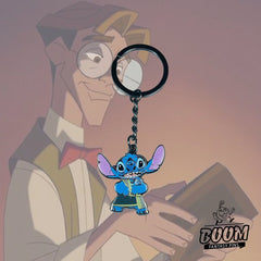 Llavero – Stitch como Milo Thatch de Lilo &amp; Stitch – Disney Fantasy